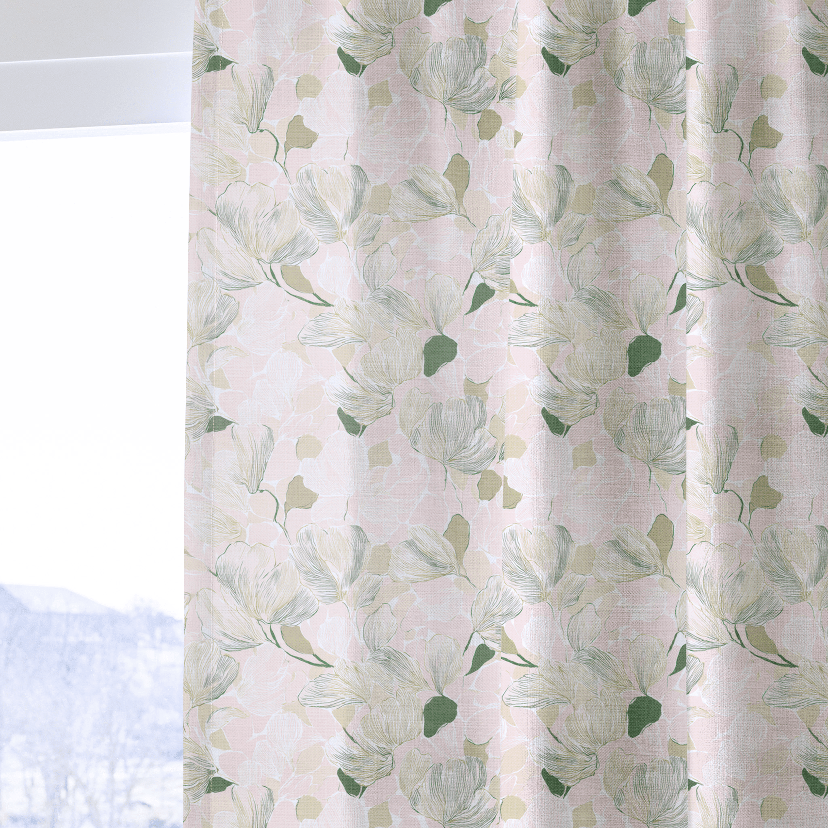 Bubblegum Matcha - Drapery - Benton Lane Home - Lemon Park