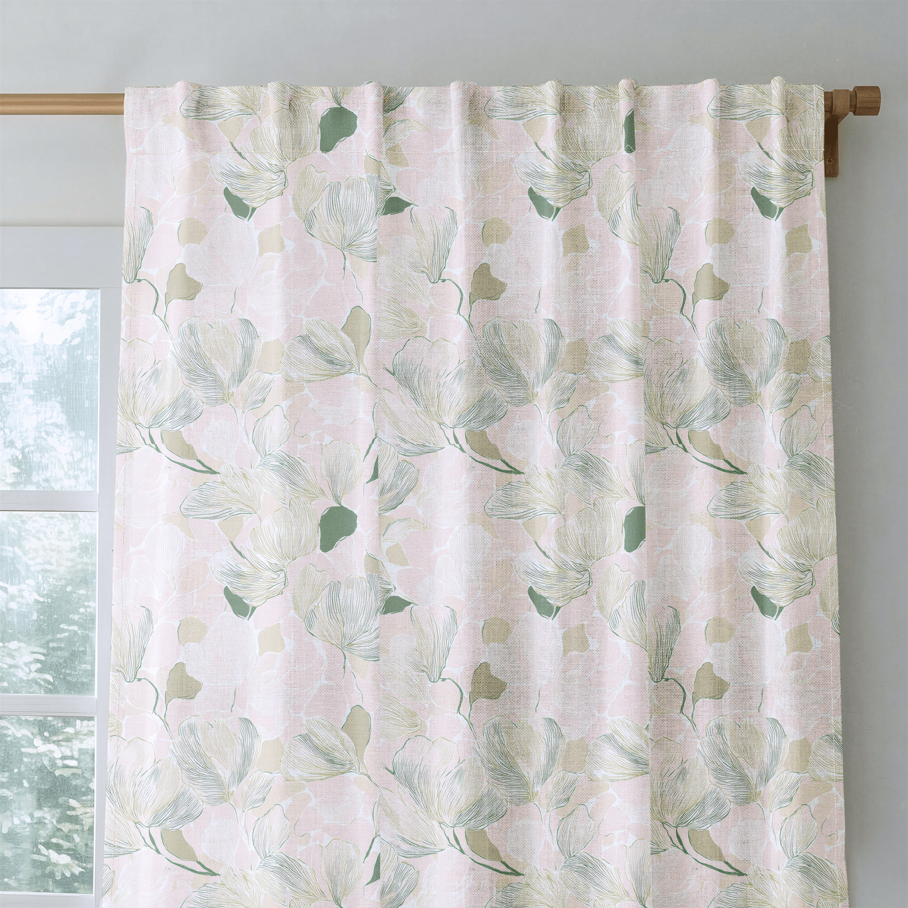 Bubblegum Matcha - Drapery - Benton Lane Home - Lemon Park