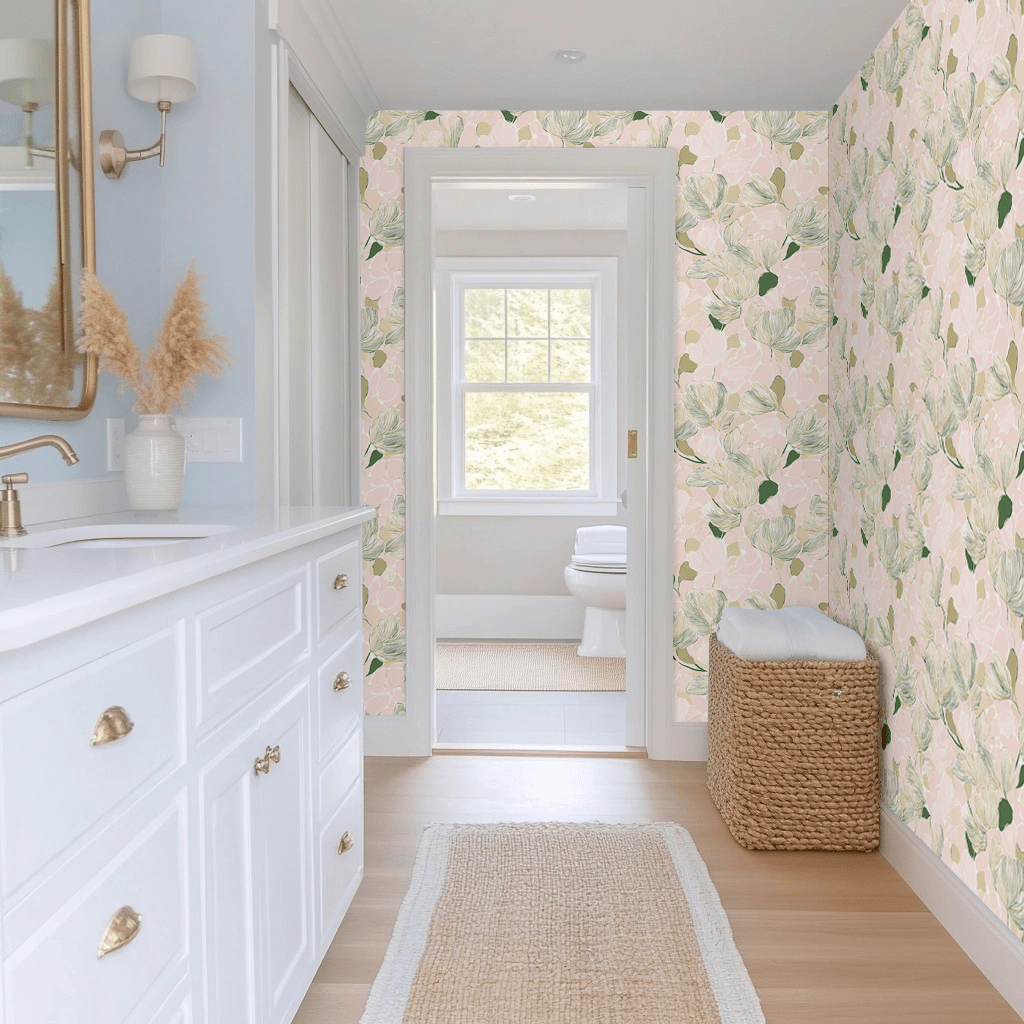 Bubblegum Matcha Wallpaper - Benton Lane Home - Lemon Park