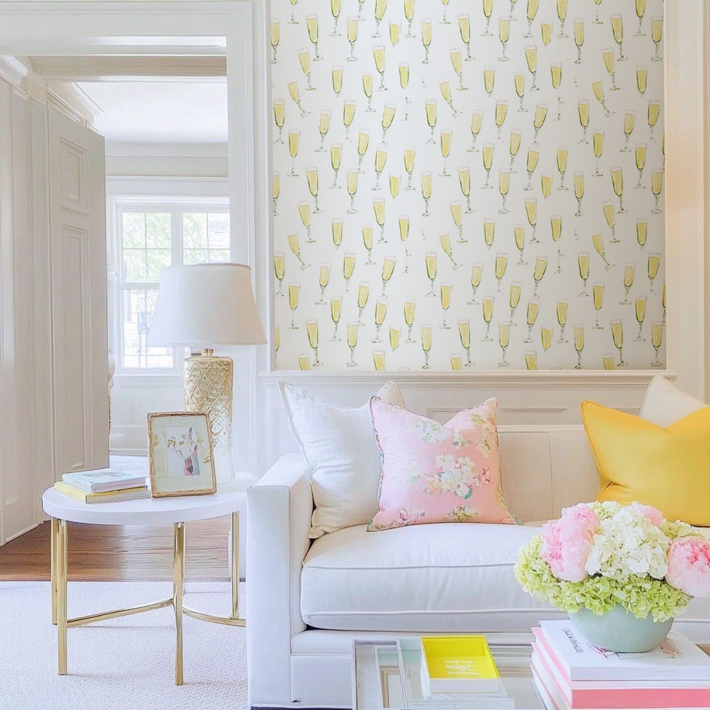 Bubbles Wallpaper - Benton Lane Home - Lemon Park