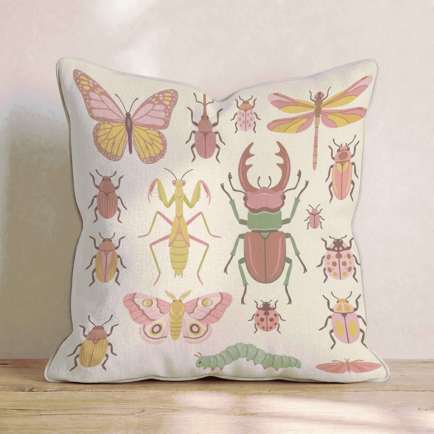 Bug Party Throw Pillow - Benton Lane Home - Hillcroft Home