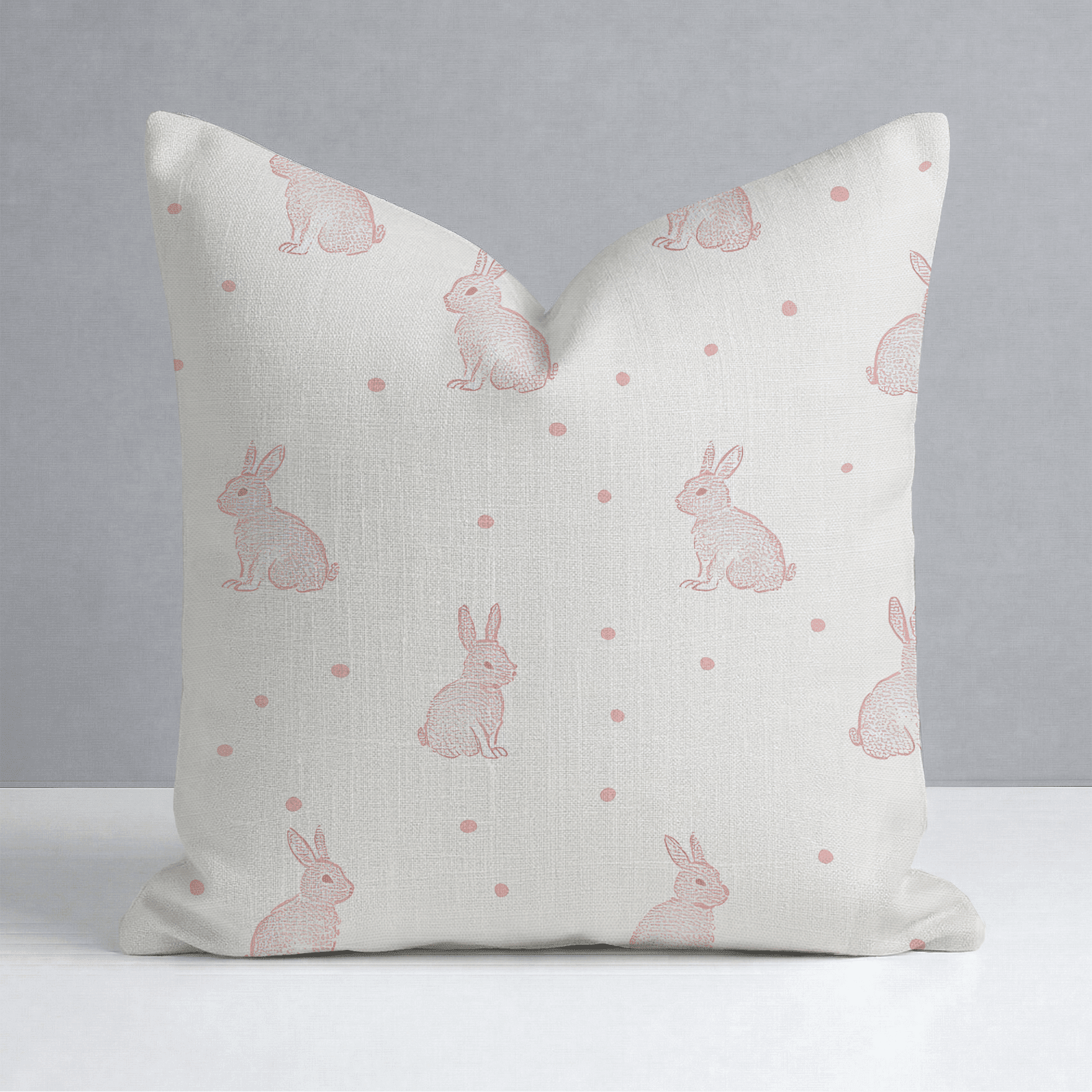 Bunny Ballet Throw Pillow - Benton Lane Home - Lemon Park