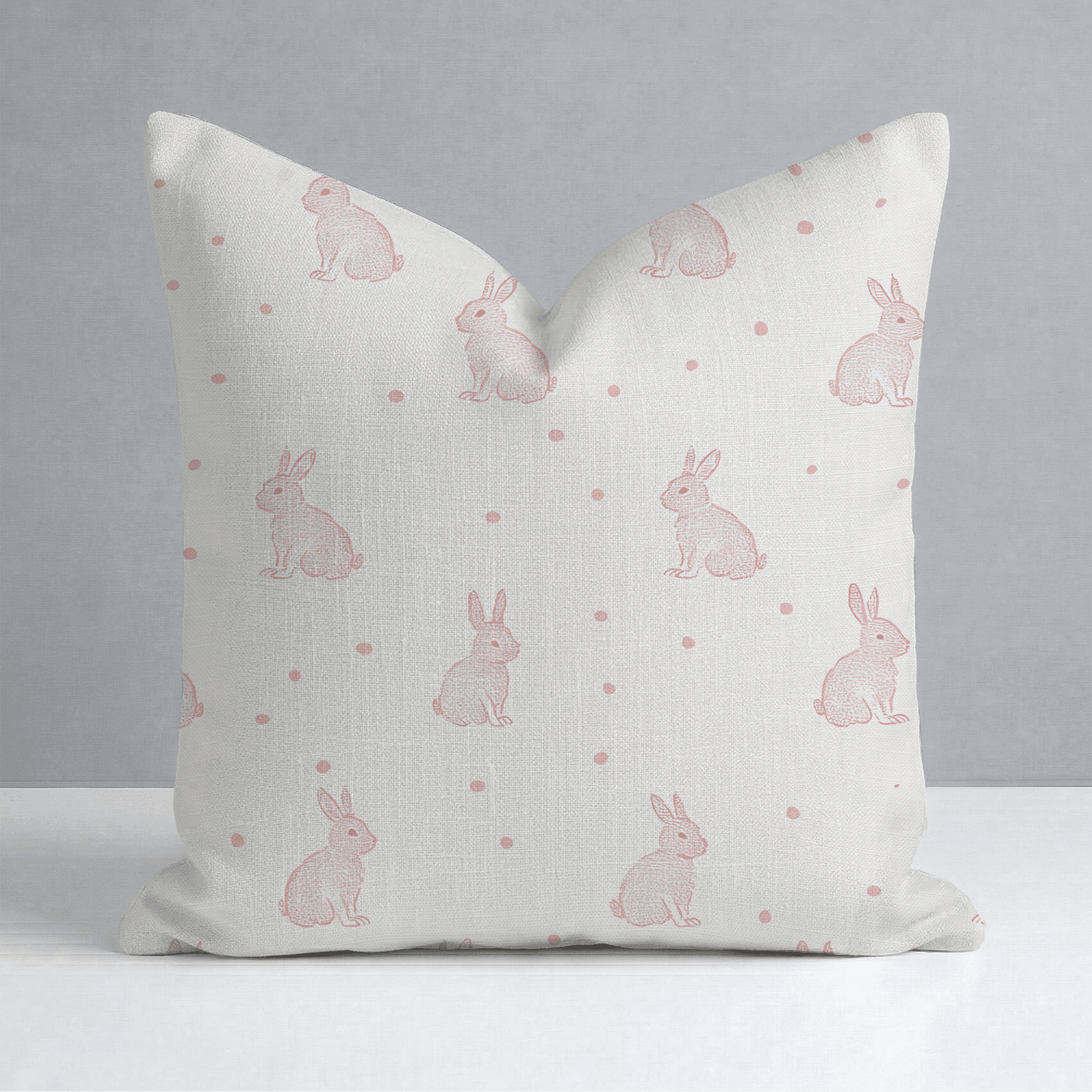 Bunny Ballet Throw Pillow - Benton Lane Home - Lemon Park