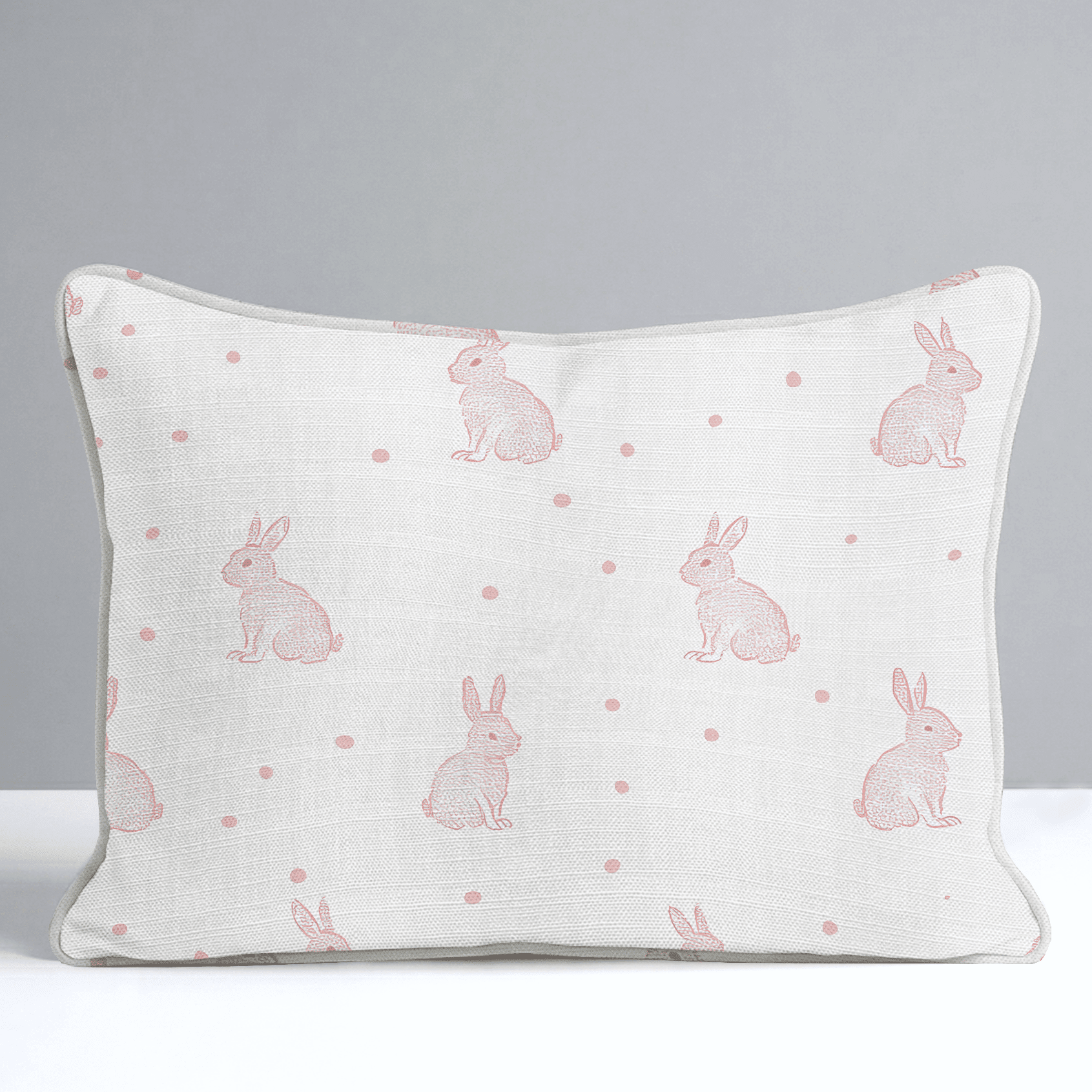 Bunny Ballet Throw Pillow - Benton Lane Home - Lemon Park