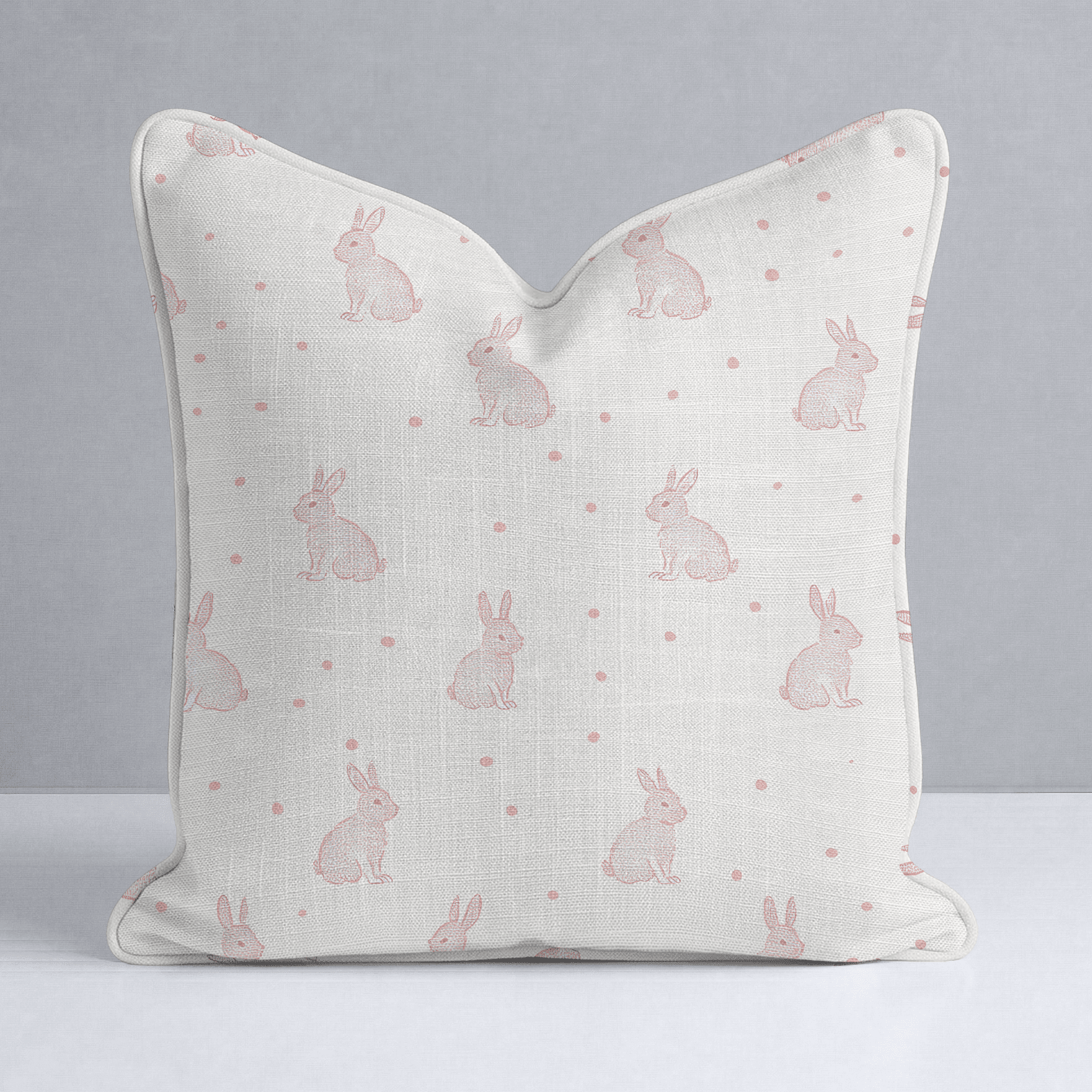 Bunny Ballet Throw Pillow - Benton Lane Home - Lemon Park