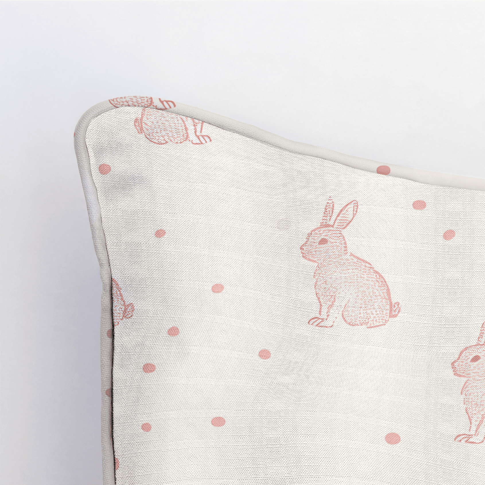 Bunny Ballet Throw Pillow - Benton Lane Home - Lemon Park