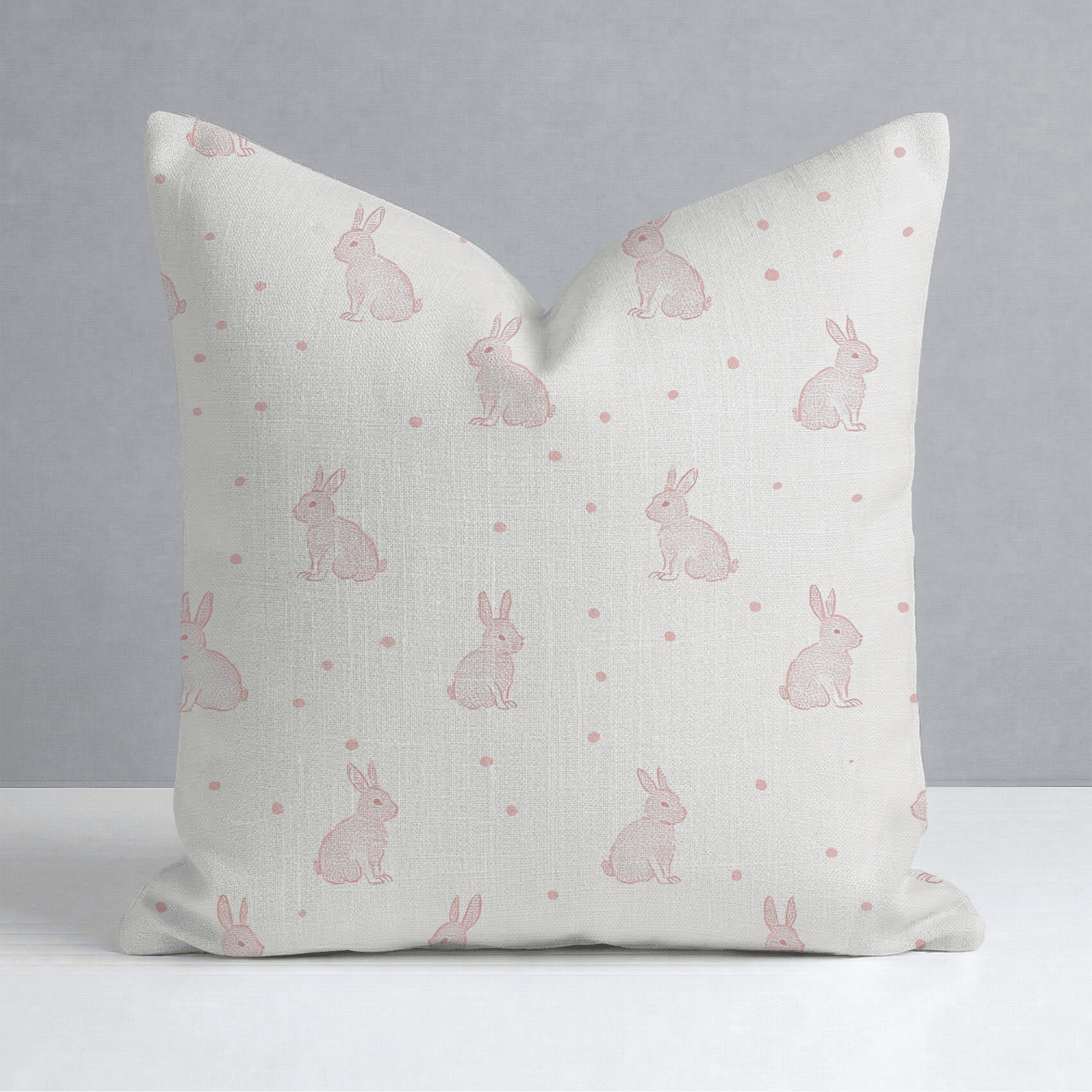 Bunny Ballet Throw Pillow - Benton Lane Home - Lemon Park
