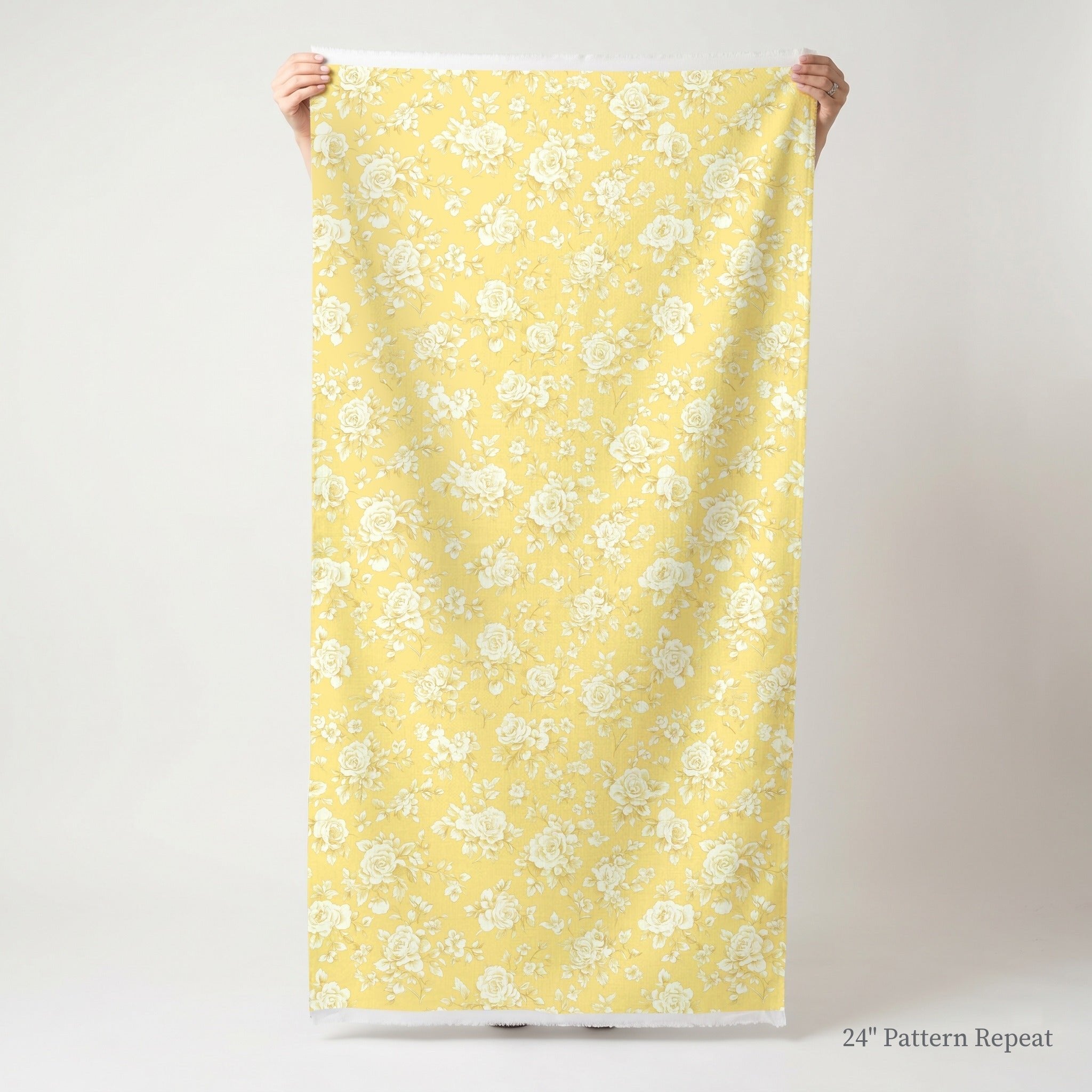 Buttercream Rose - Fabric - Benton Lane Home - Lemon Park