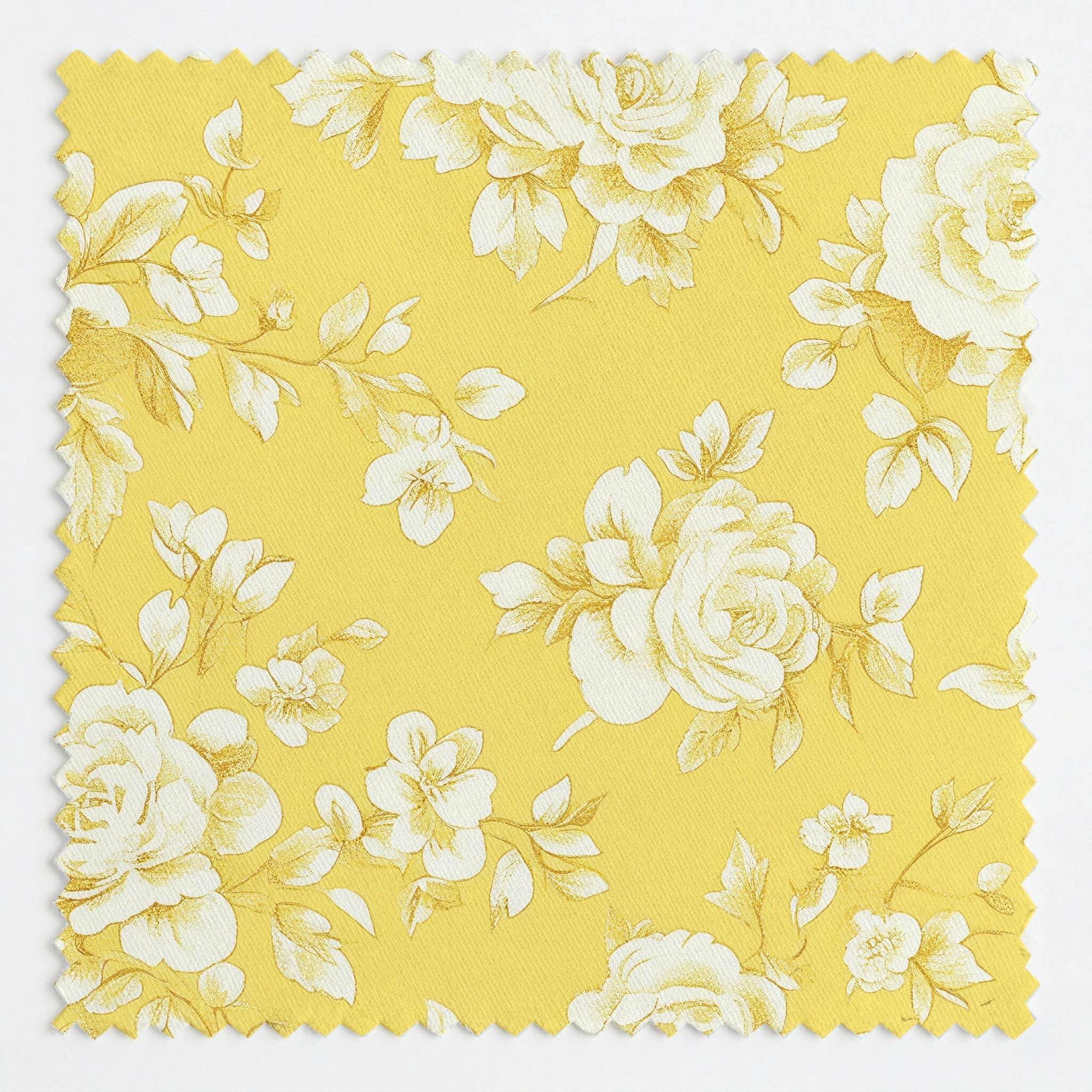 Buttercream Rose - Fabric - Lemon Park