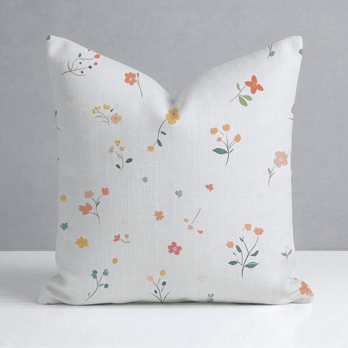 Buttercup Blooms Throw Pillow - Lemon Park
