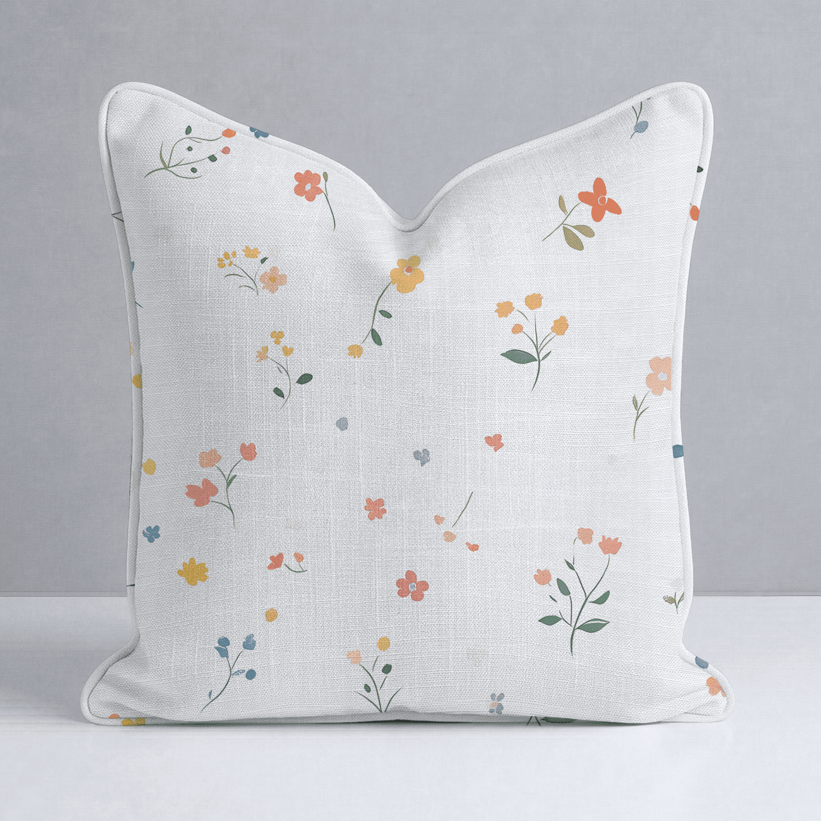 Buttercup Blooms Throw Pillow - Benton Lane Home - Lemon Park