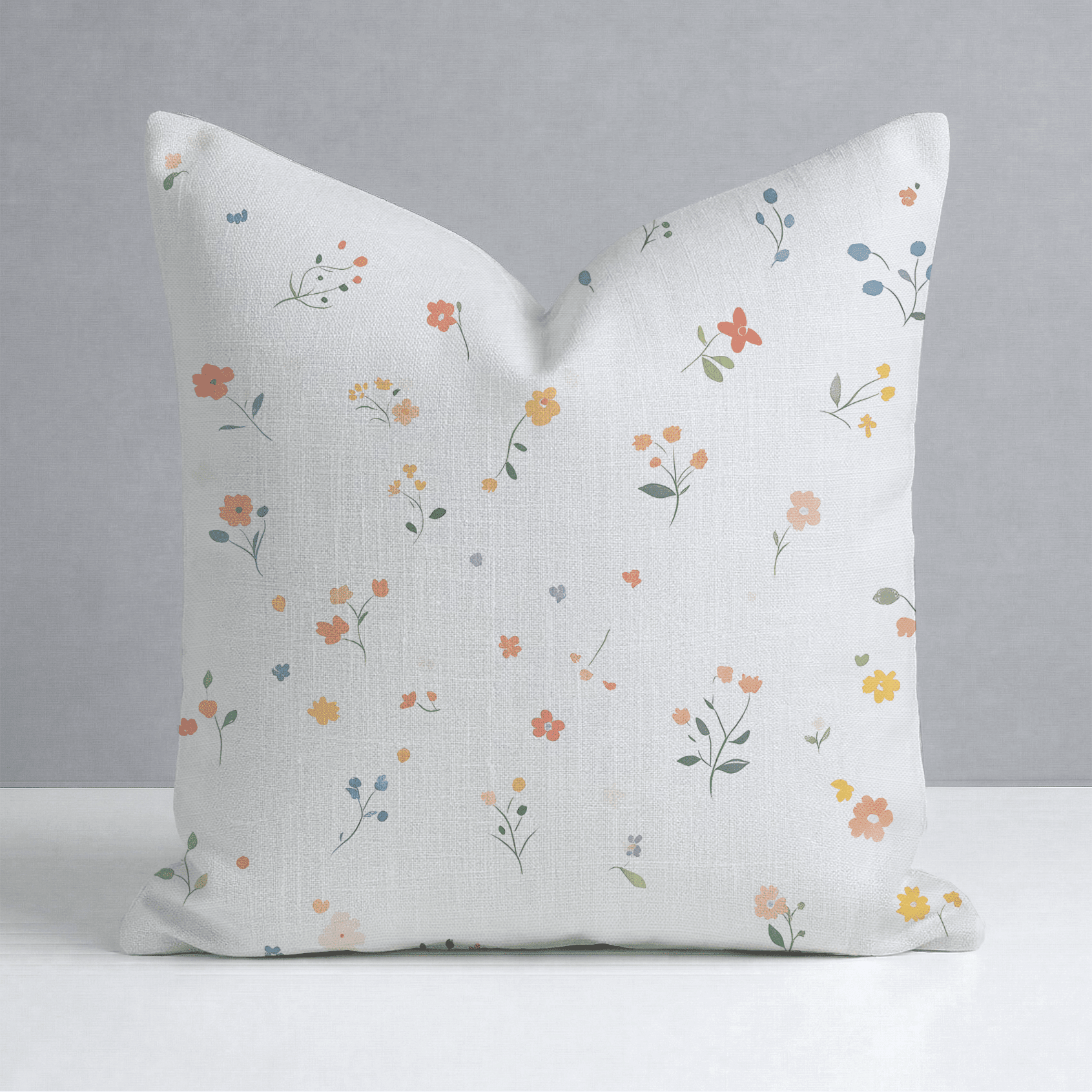 Buttercup Blooms Throw Pillow - Benton Lane Home - Lemon Park