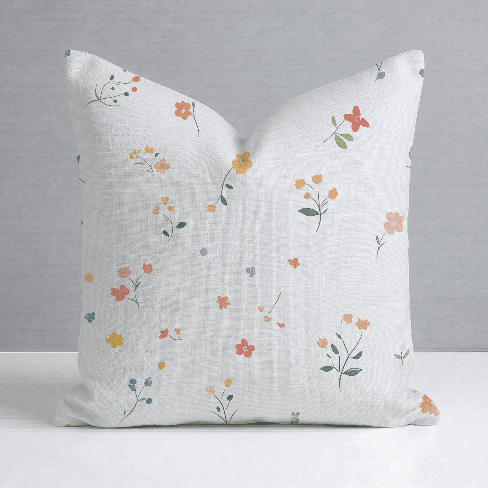 Buttercup Blooms Throw Pillow - Benton Lane Home - Lemon Park