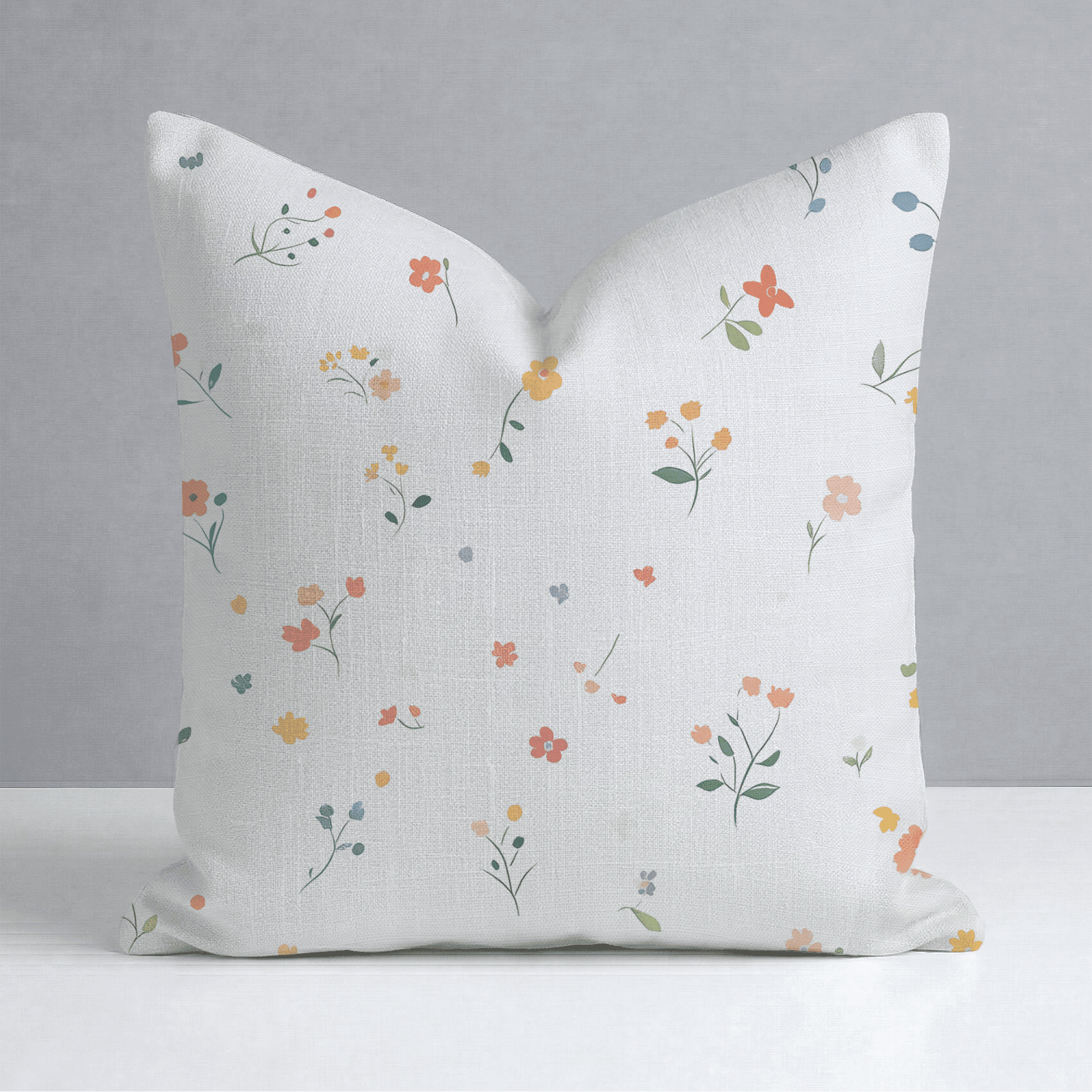 Buttercup Blooms Throw Pillow - Benton Lane Home - Lemon Park