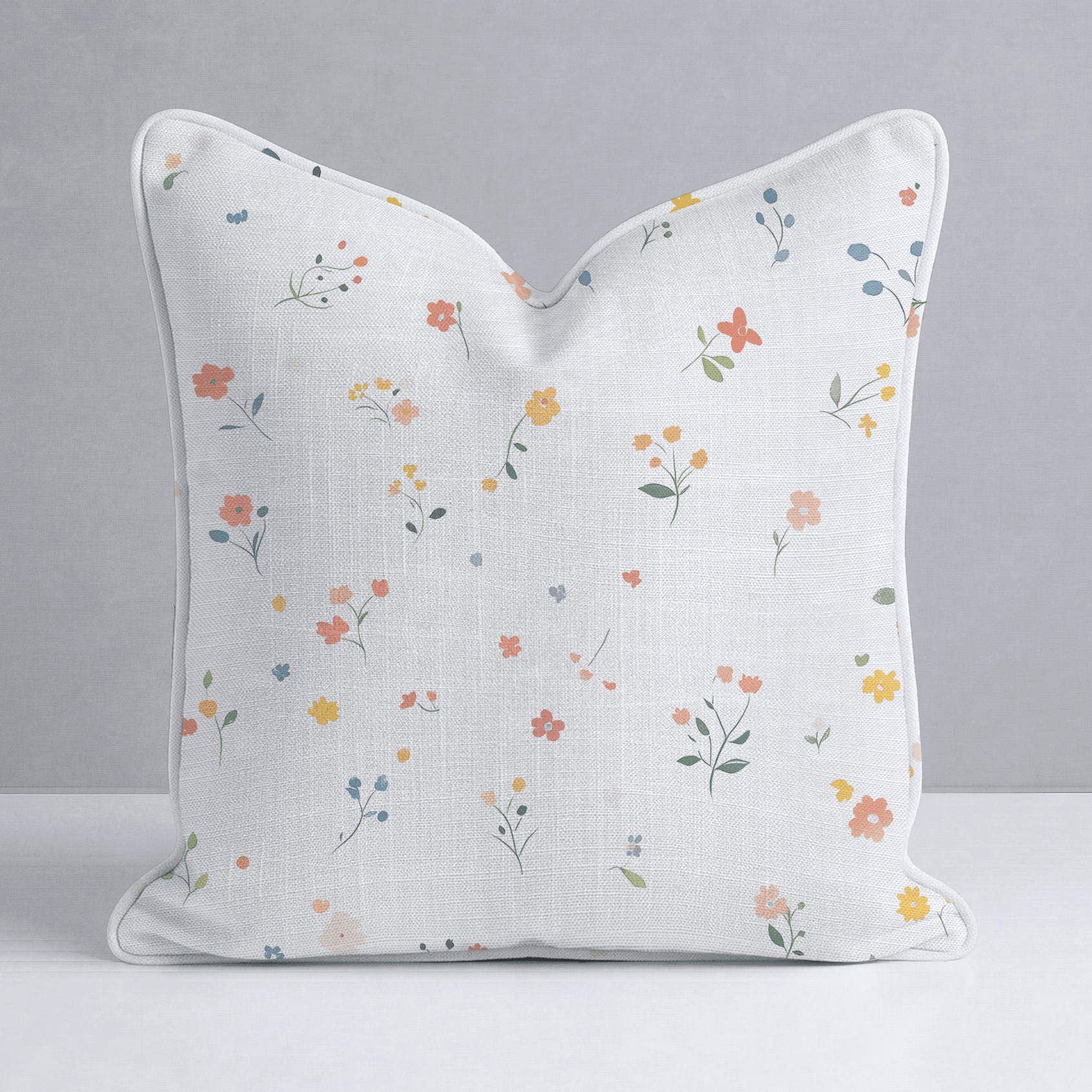 Buttercup Blooms Throw Pillow - Benton Lane Home - Lemon Park