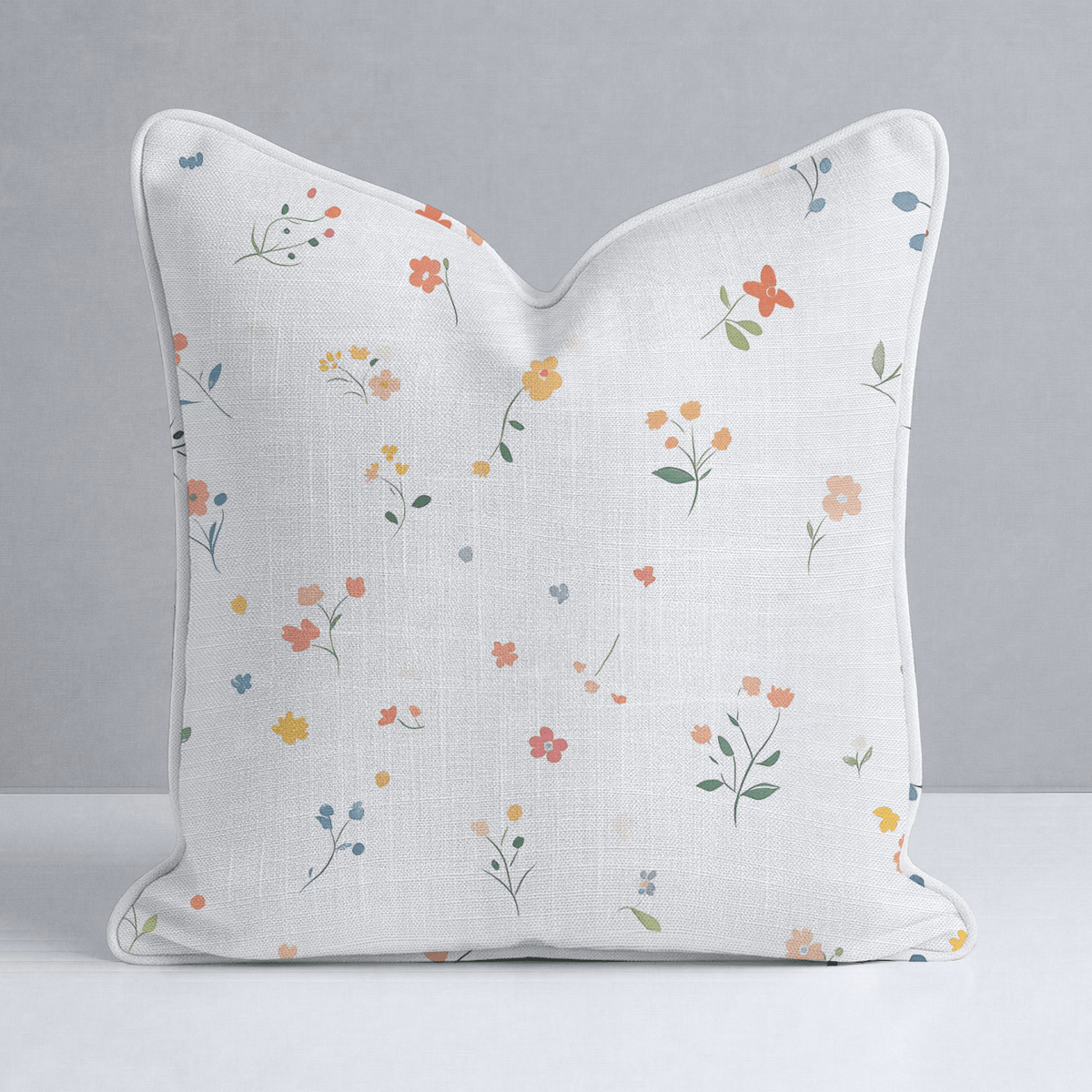 Buttercup Blooms Throw Pillow - Lemon Park