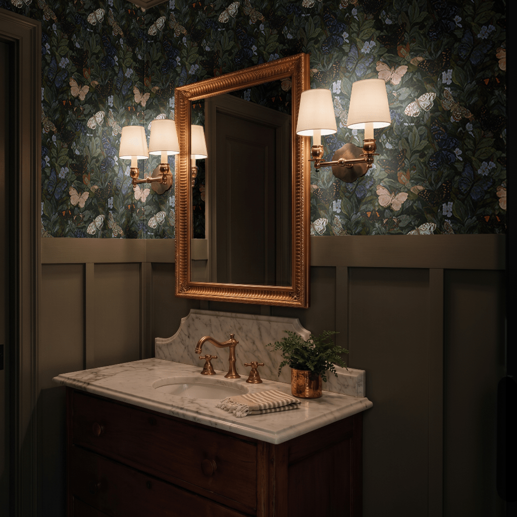 Butterfly Blooms Wallpaper - Painted Paper