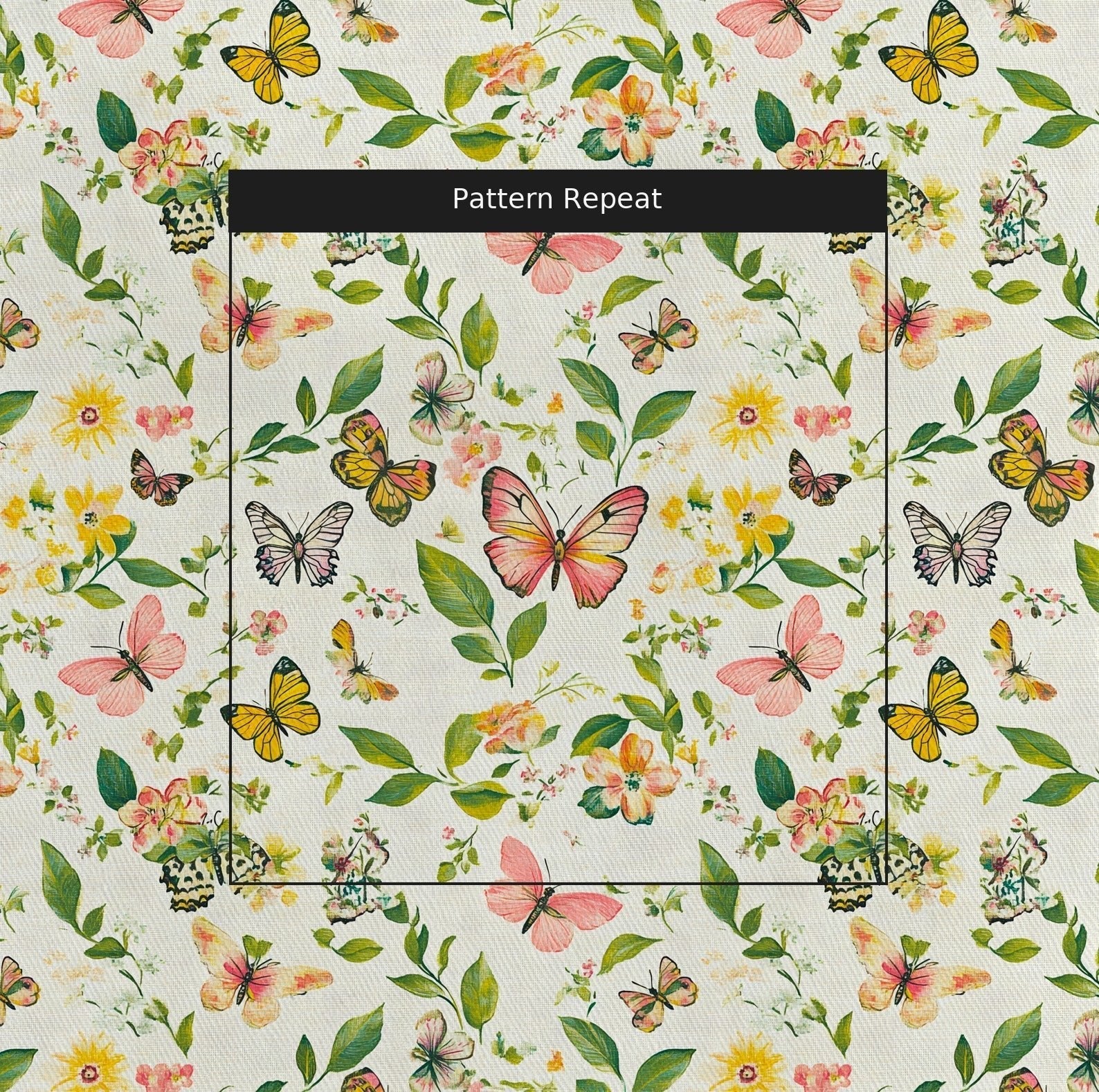 Butterfly Meadow - Fabric - Benton Lane Home - Lemon Park
