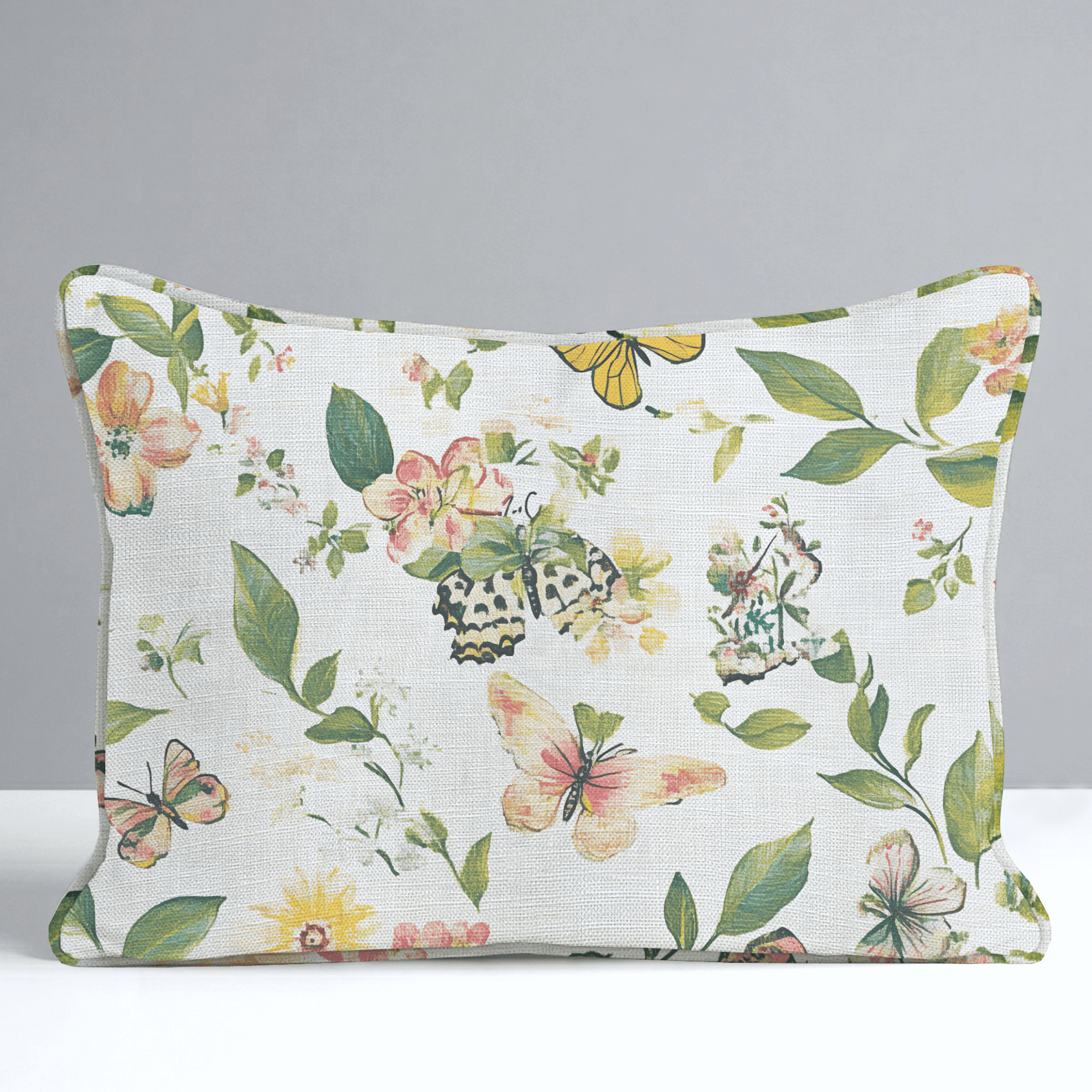 Butterfly Meadow Throw Pillow - Benton Lane Home - Lemon Park