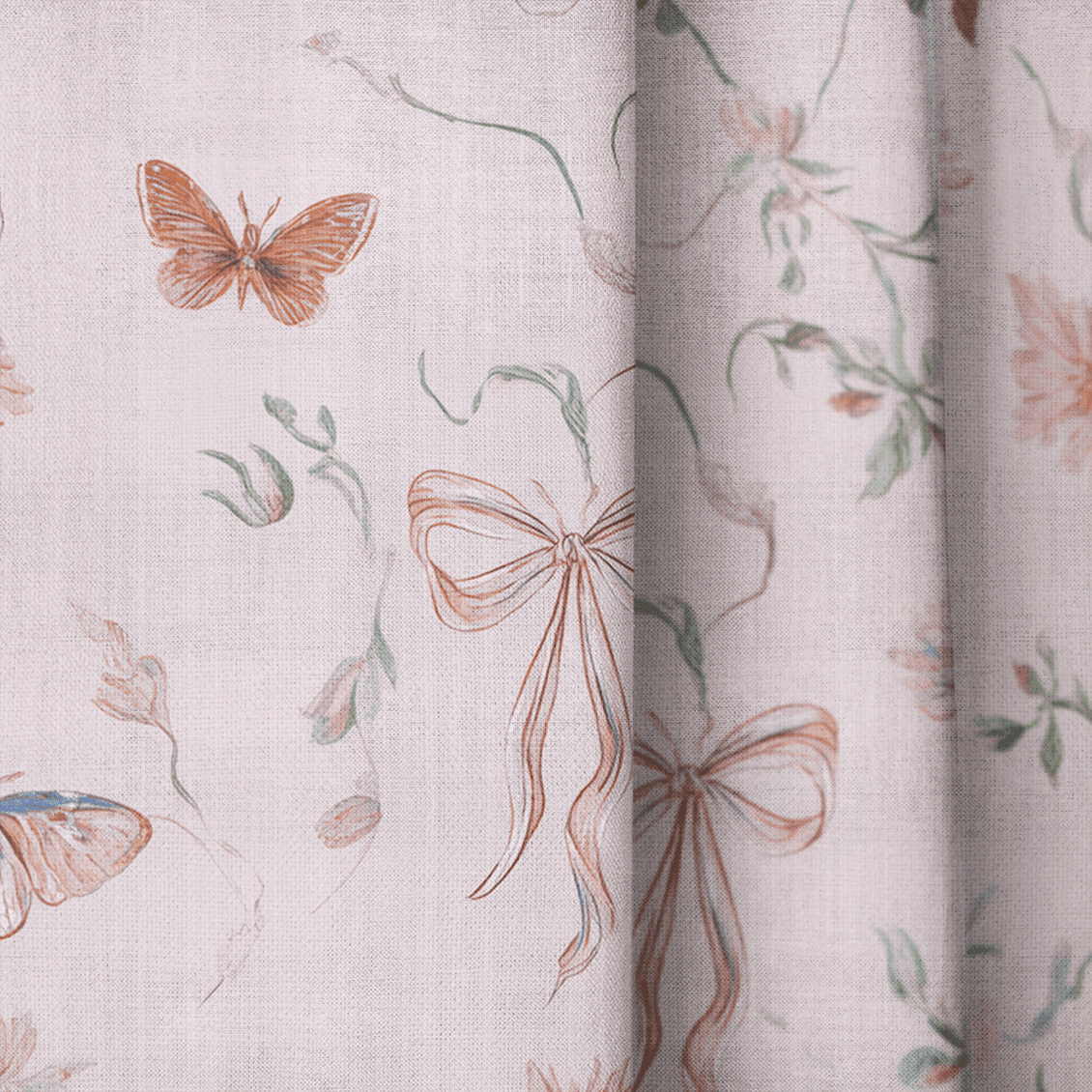 Butterfly Parlour - Drapery - Benton Lane Home - Lemon Park
