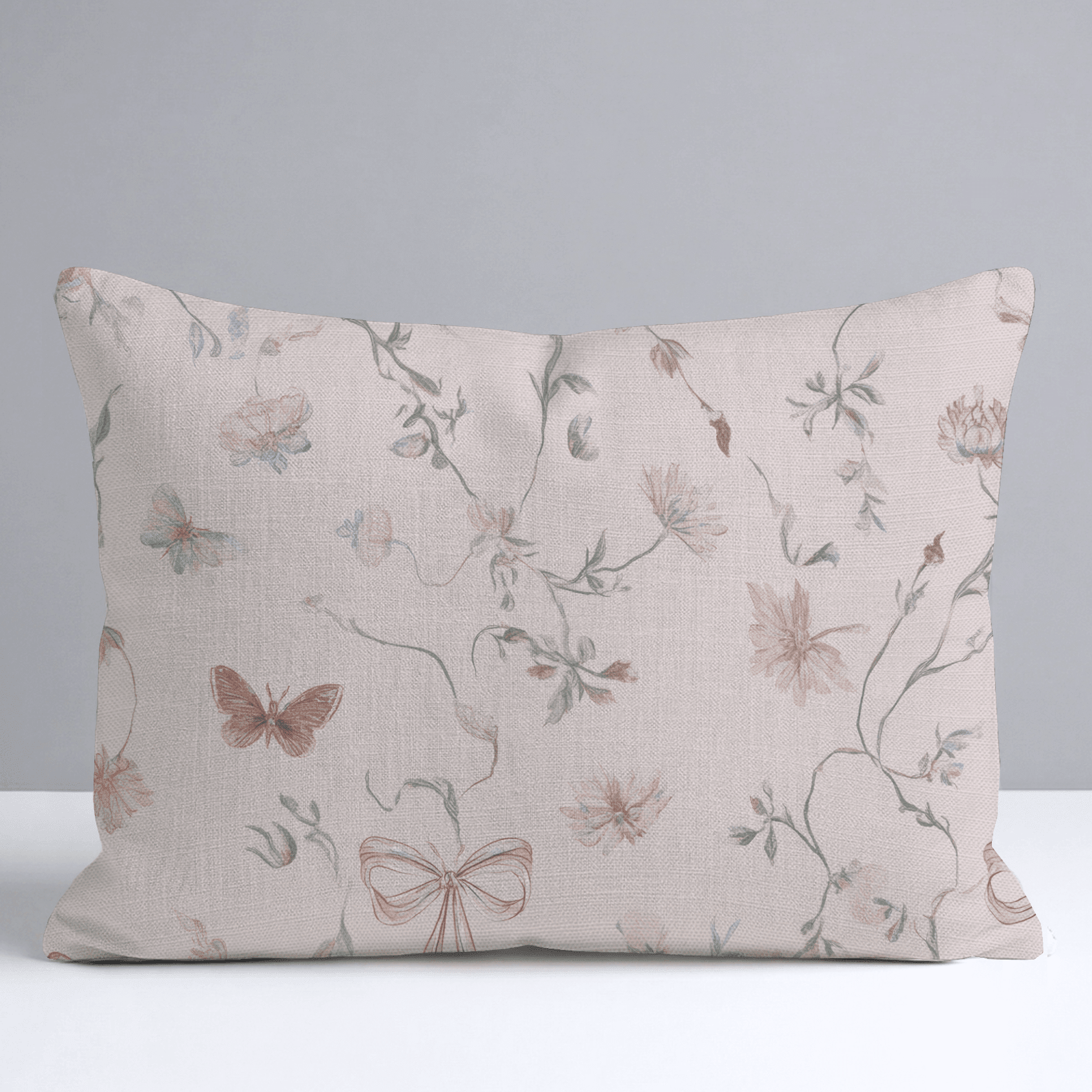 Butterfly Parlour Throw Pillow - Benton Lane Home - Lemon Park