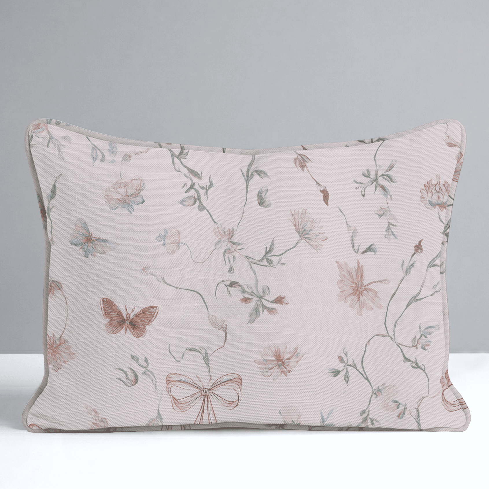 Butterfly Parlour Throw Pillow - Benton Lane Home - Lemon Park
