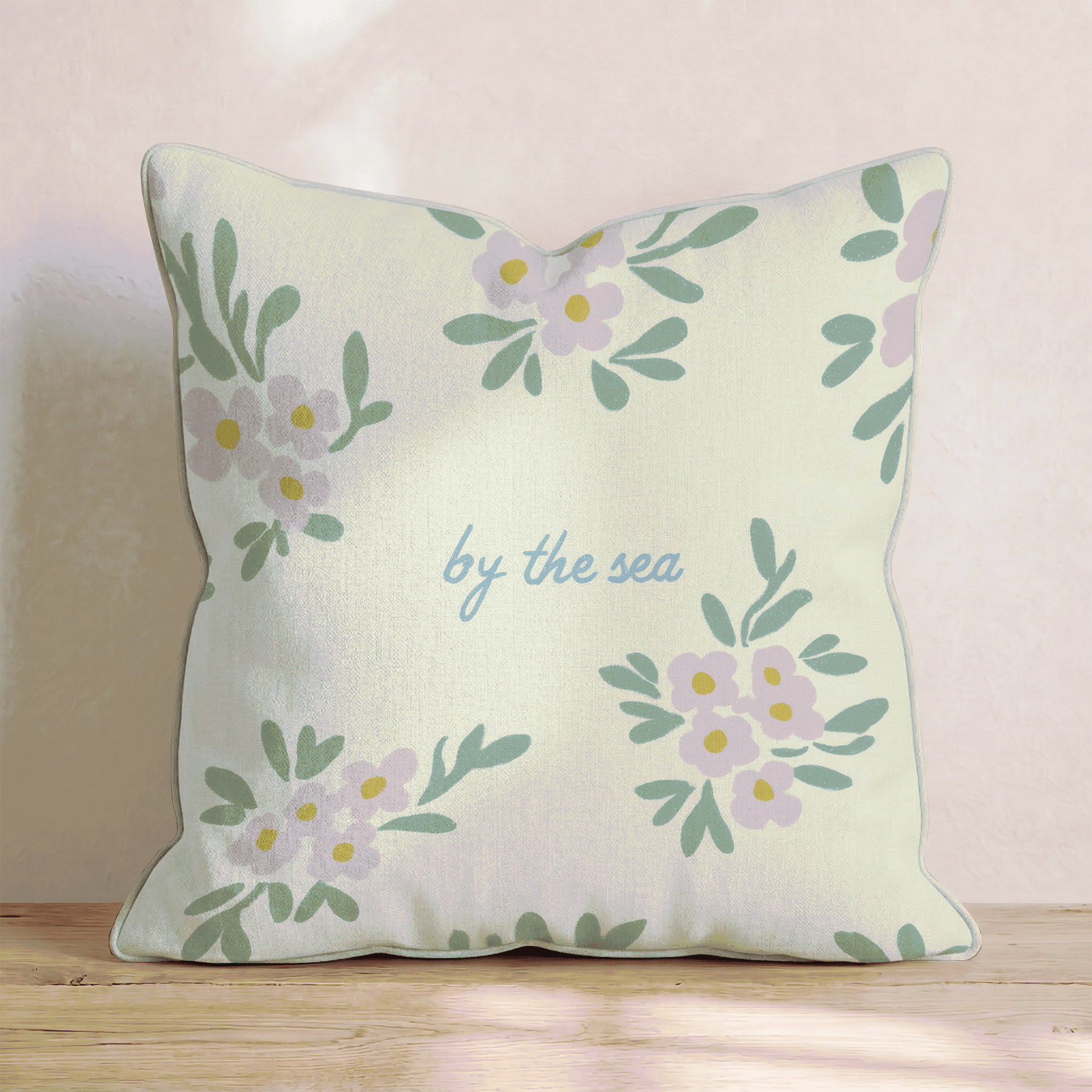 By the Sea Throw Pillow - Benton Lane Home - Hillcroft Home