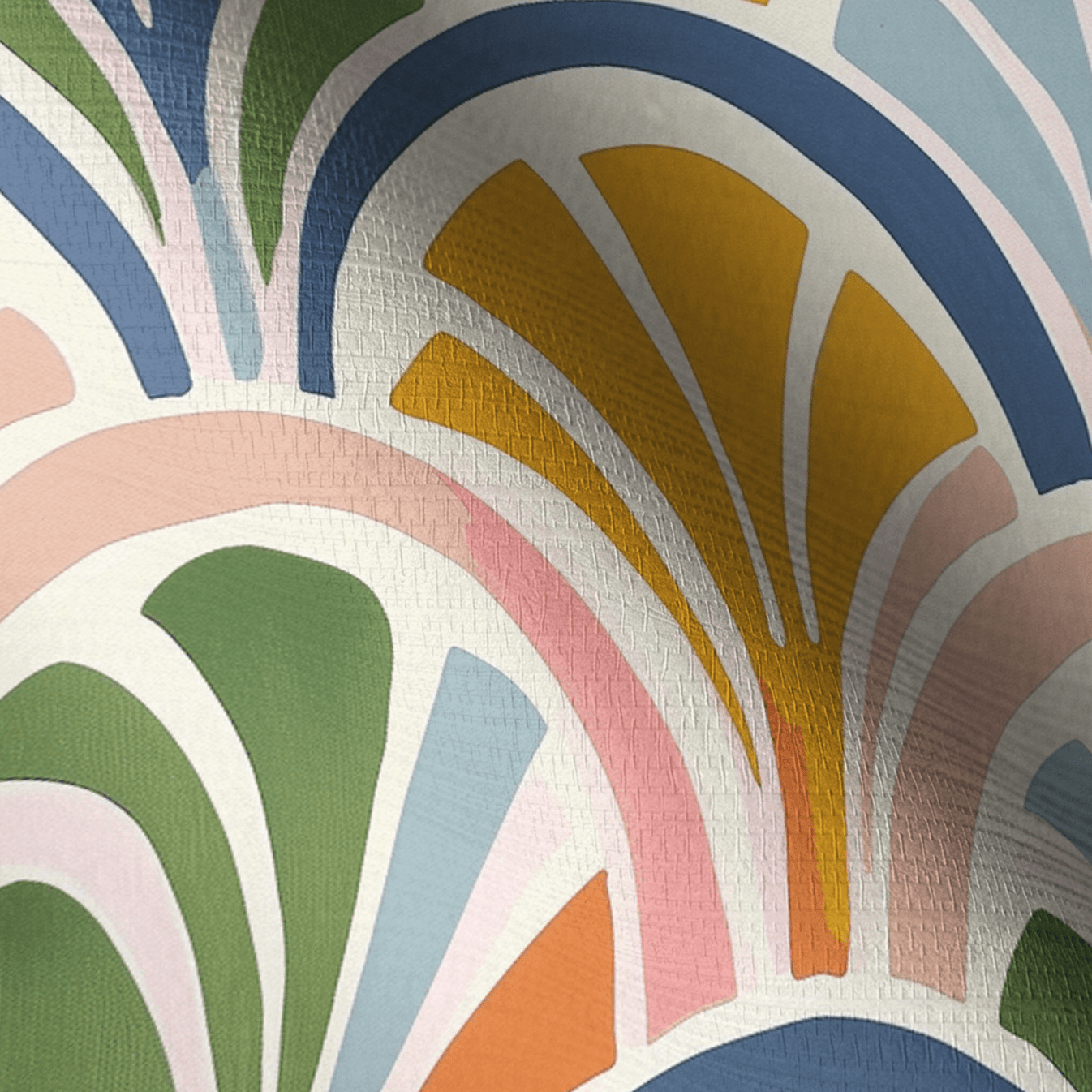 Cabana Club Faux Grasscloth Wallpaper - Painted Paper