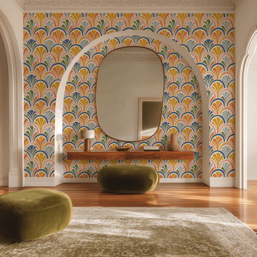 Cabana Club Wallpaper - Benton Lane Home - Painted Paper