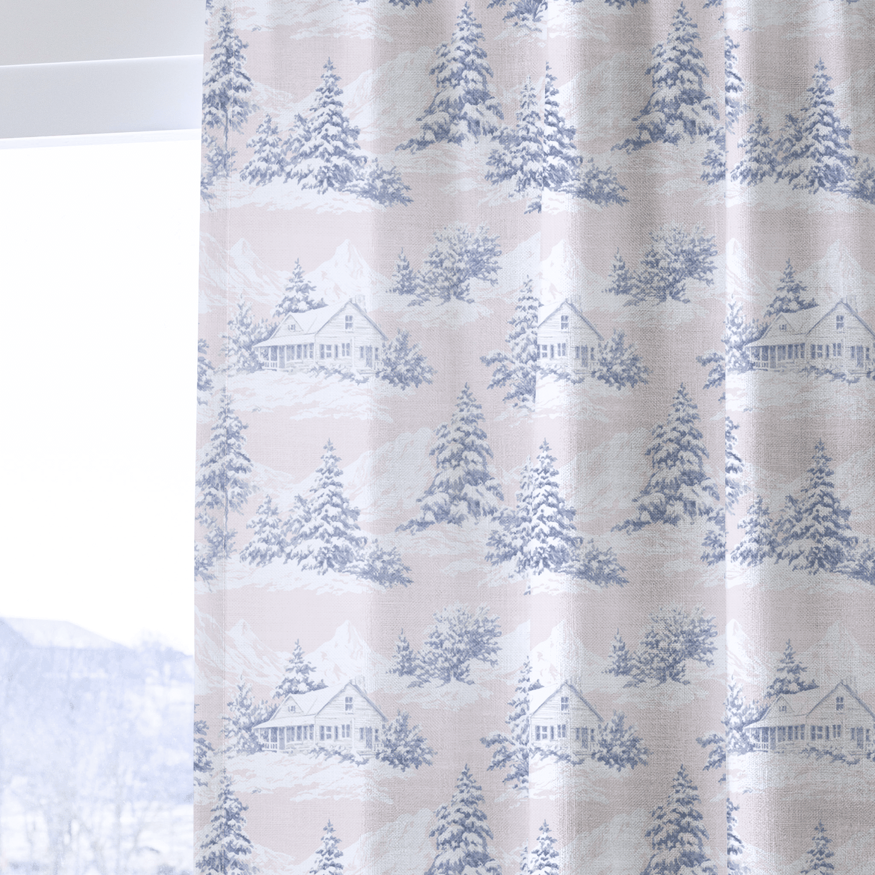 Cabin Cozy - Drapery - Benton Lane Home - Lemon Park