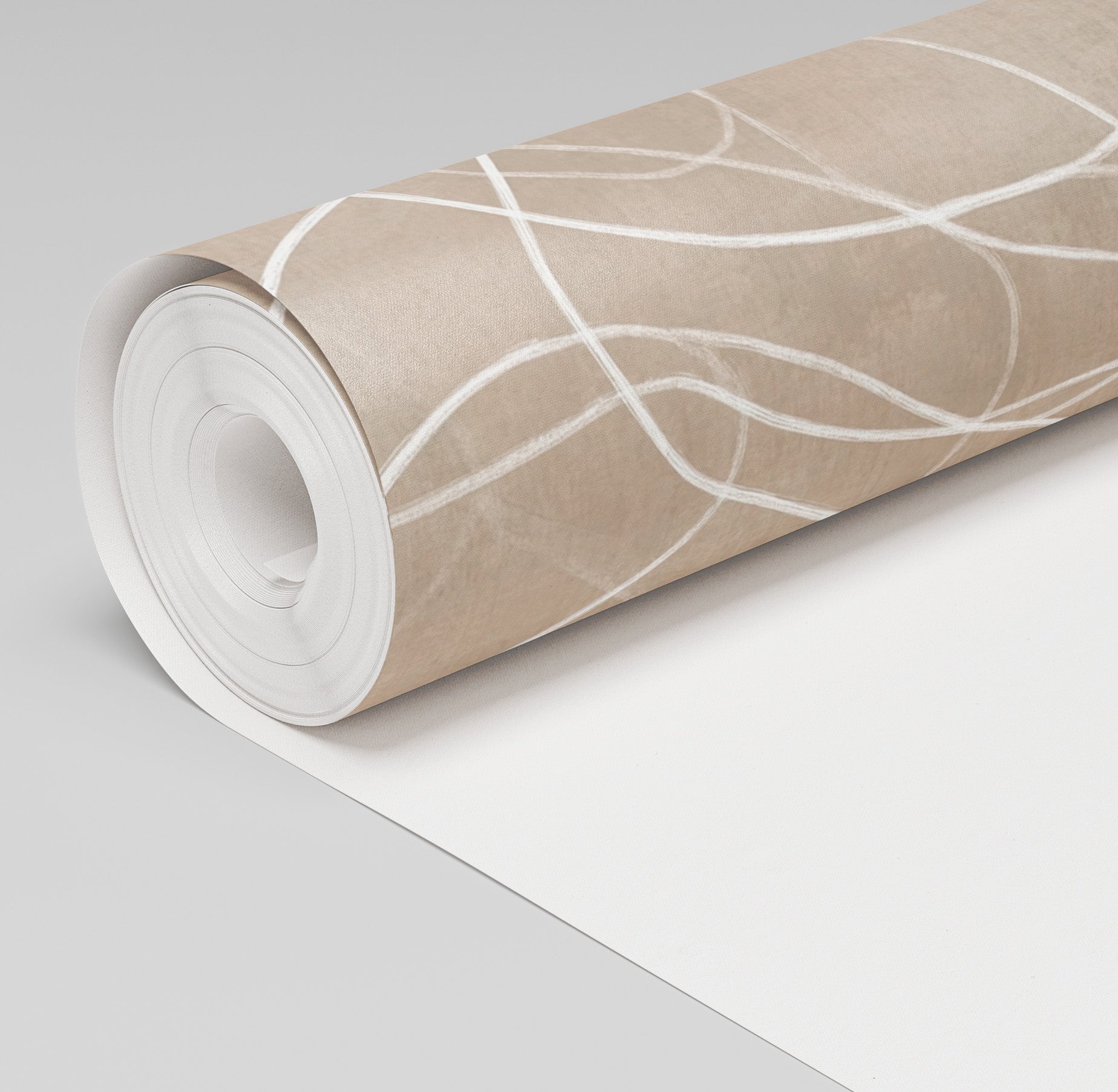 Cadence Abstract Wallpaper - Benton Lane Home - Painted Paper