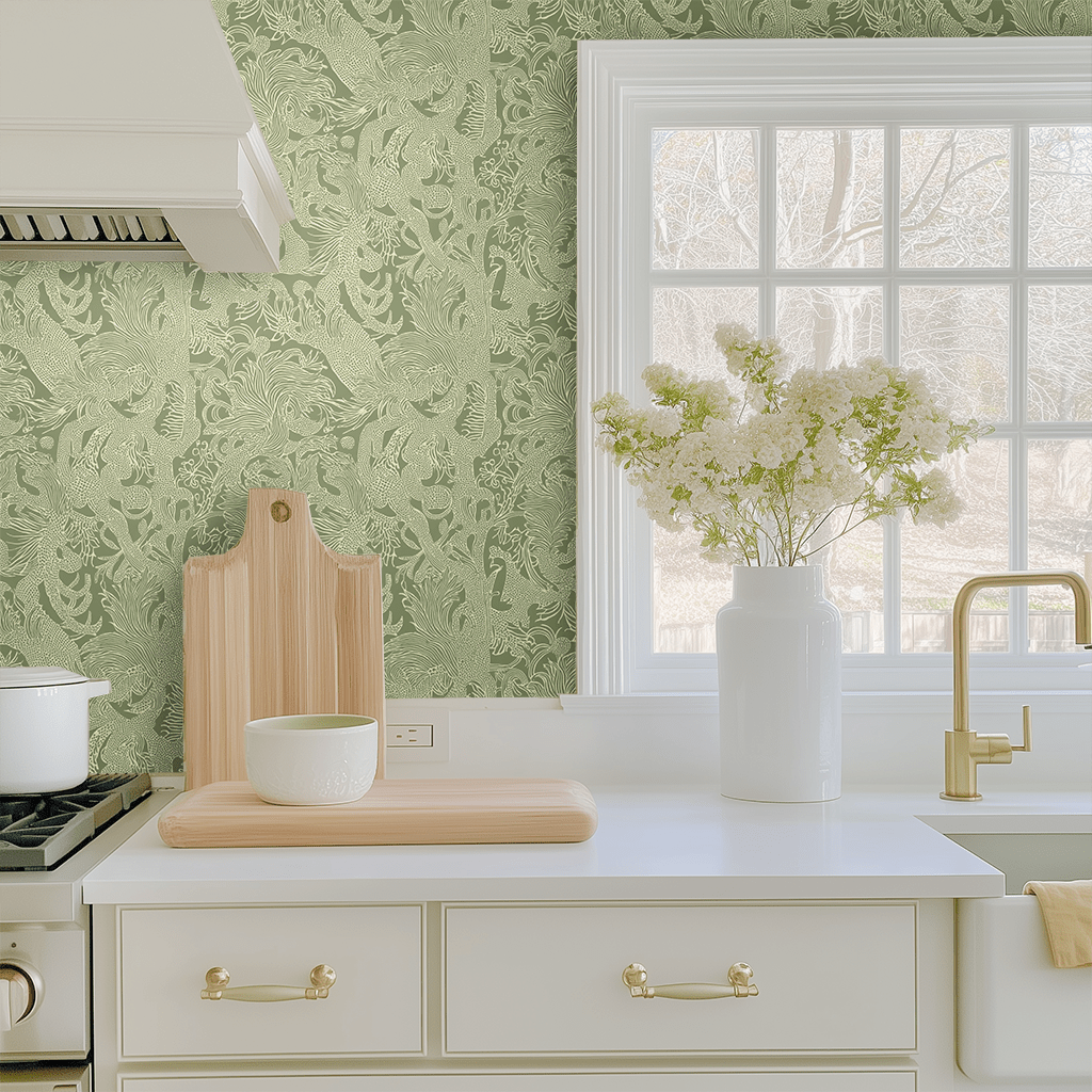 Cady Wallpaper - Benton Lane Home - Lemon Park
