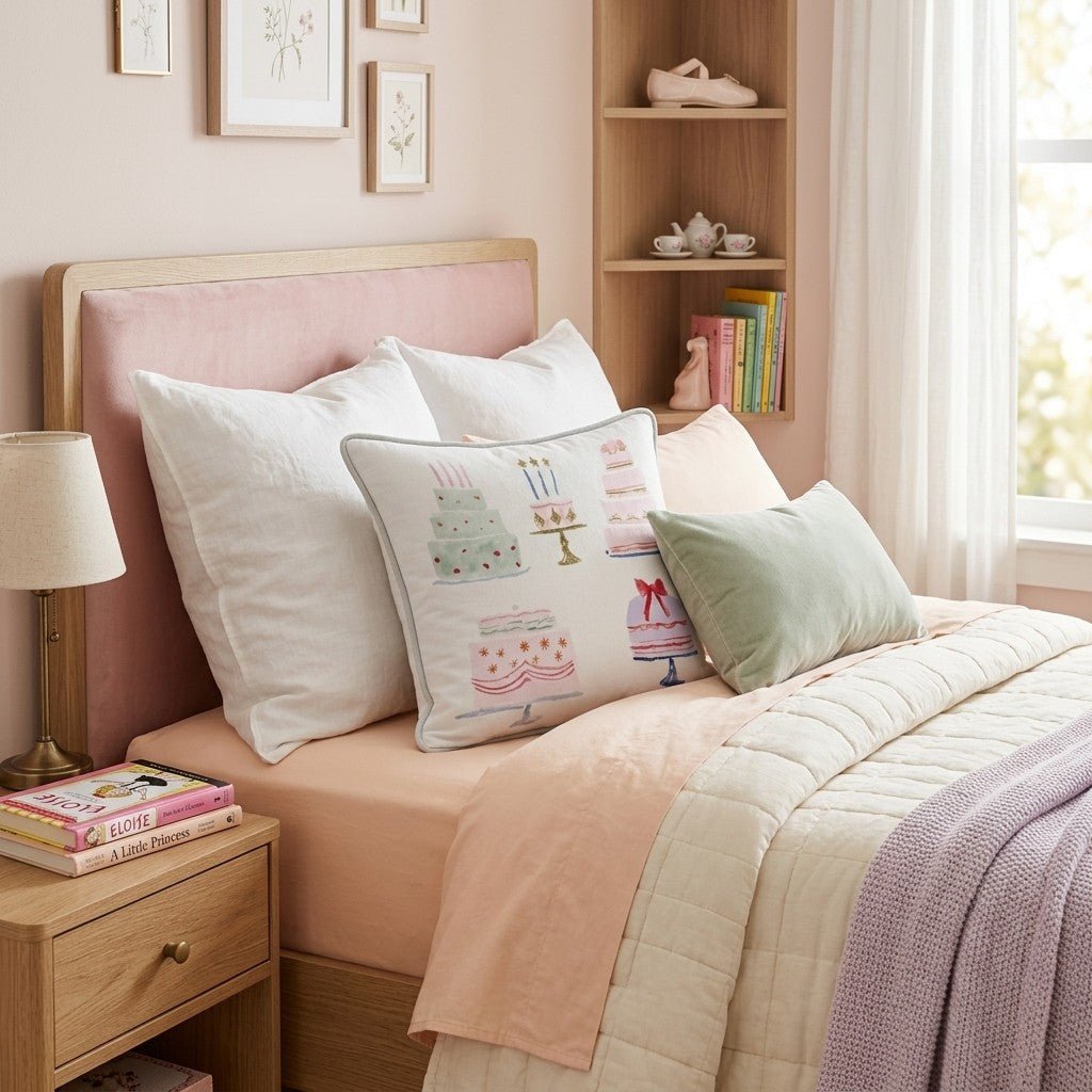 Cakes Throw Pillow - Benton Lane Home - Hillcroft Home