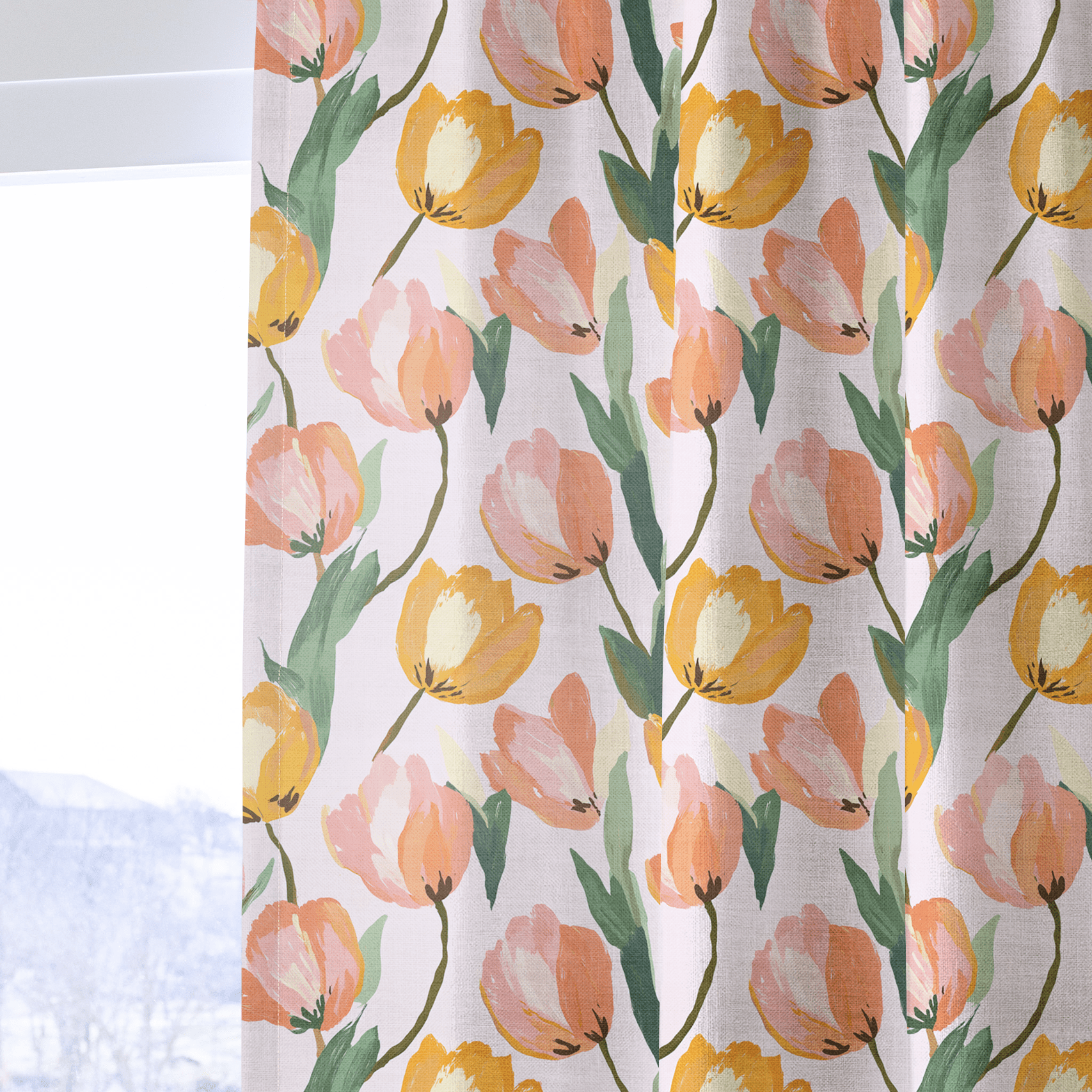 Calla - Drapery - Benton Lane Home - Lemon Park