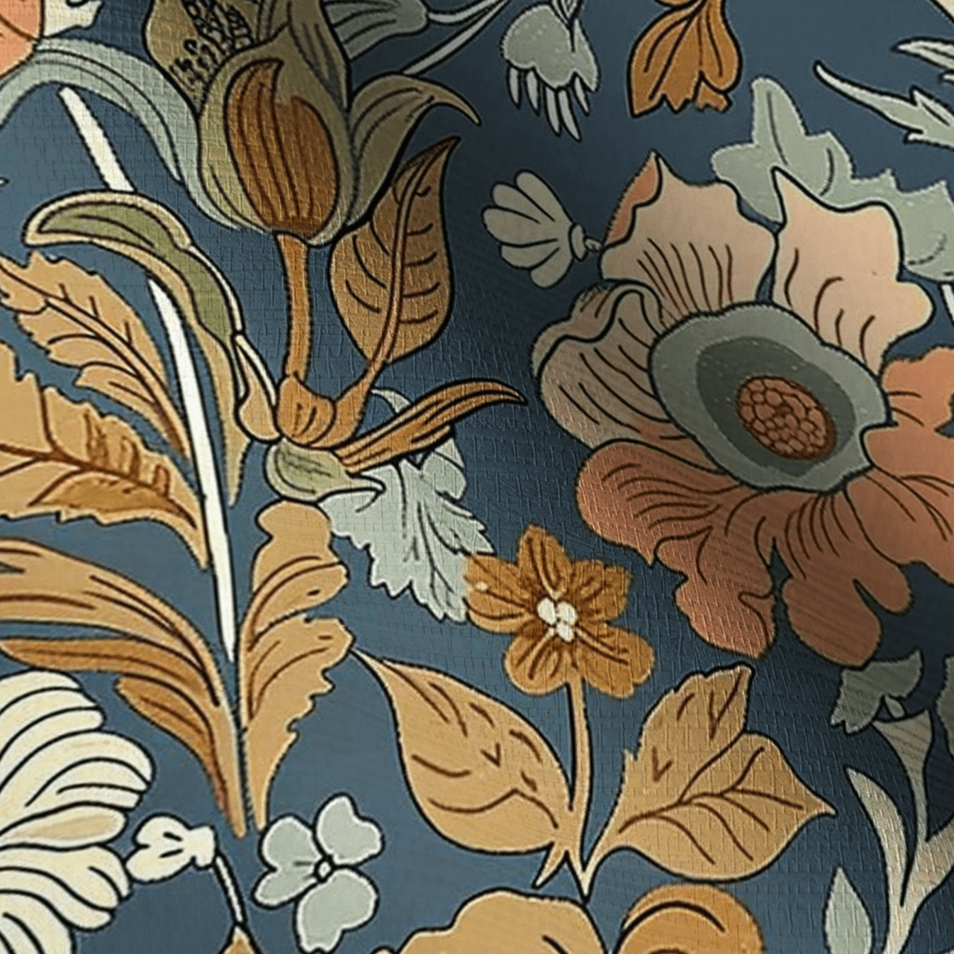 Callaway Faux Grasscloth Wallpaper - Benton Lane Home - Painted Paper