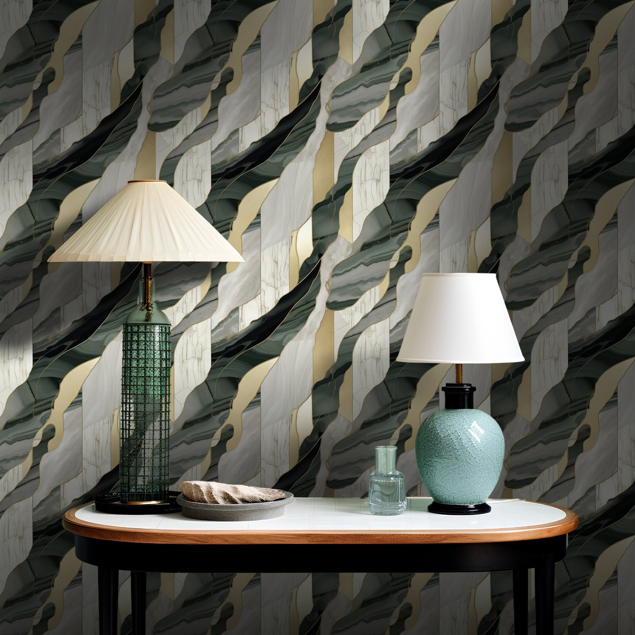 Callie Wallpaper - Benton Lane Home - Painted Paper