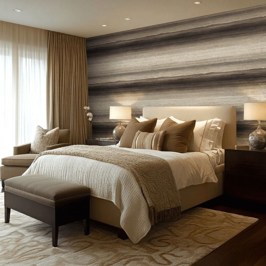 Calliope Faux Grasscloth Wallpaper - Benton Lane Home - Painted Paper