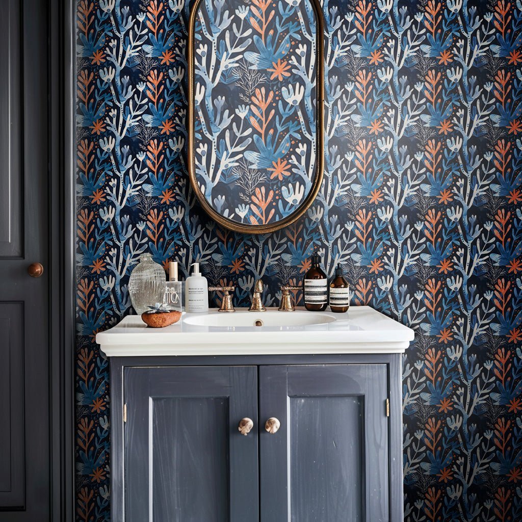 Calloway Wallpaper - Benton Lane Home - Painted Paper