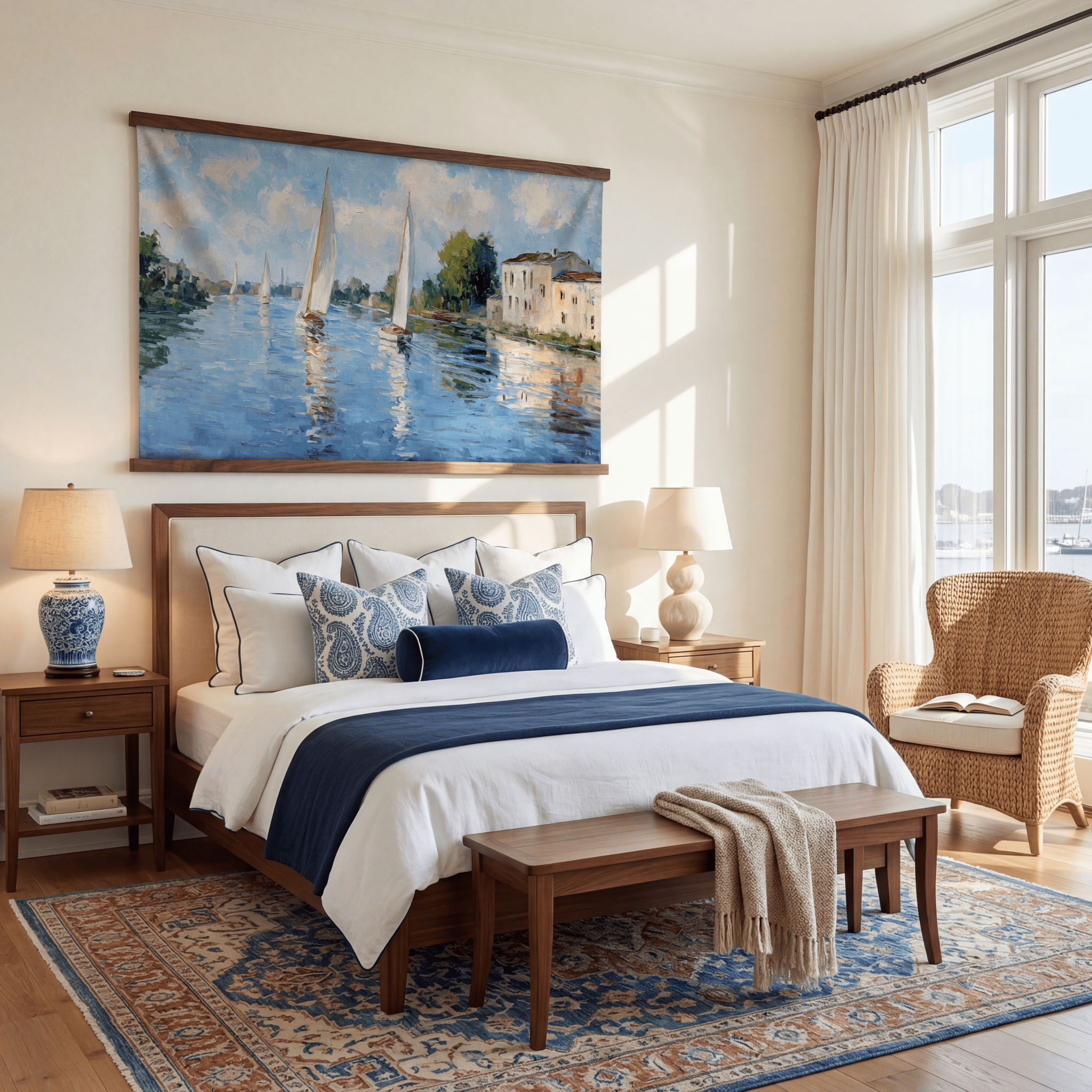 Calm Waters - Tapestry - Benton Lane Home - Lemon Park