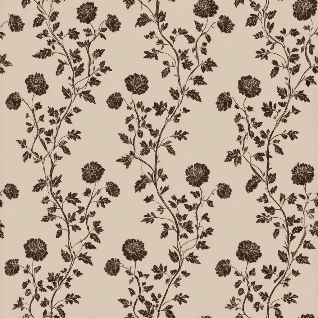 Camden Vine Wallpaper - Benton Lane Home - Painted Paper