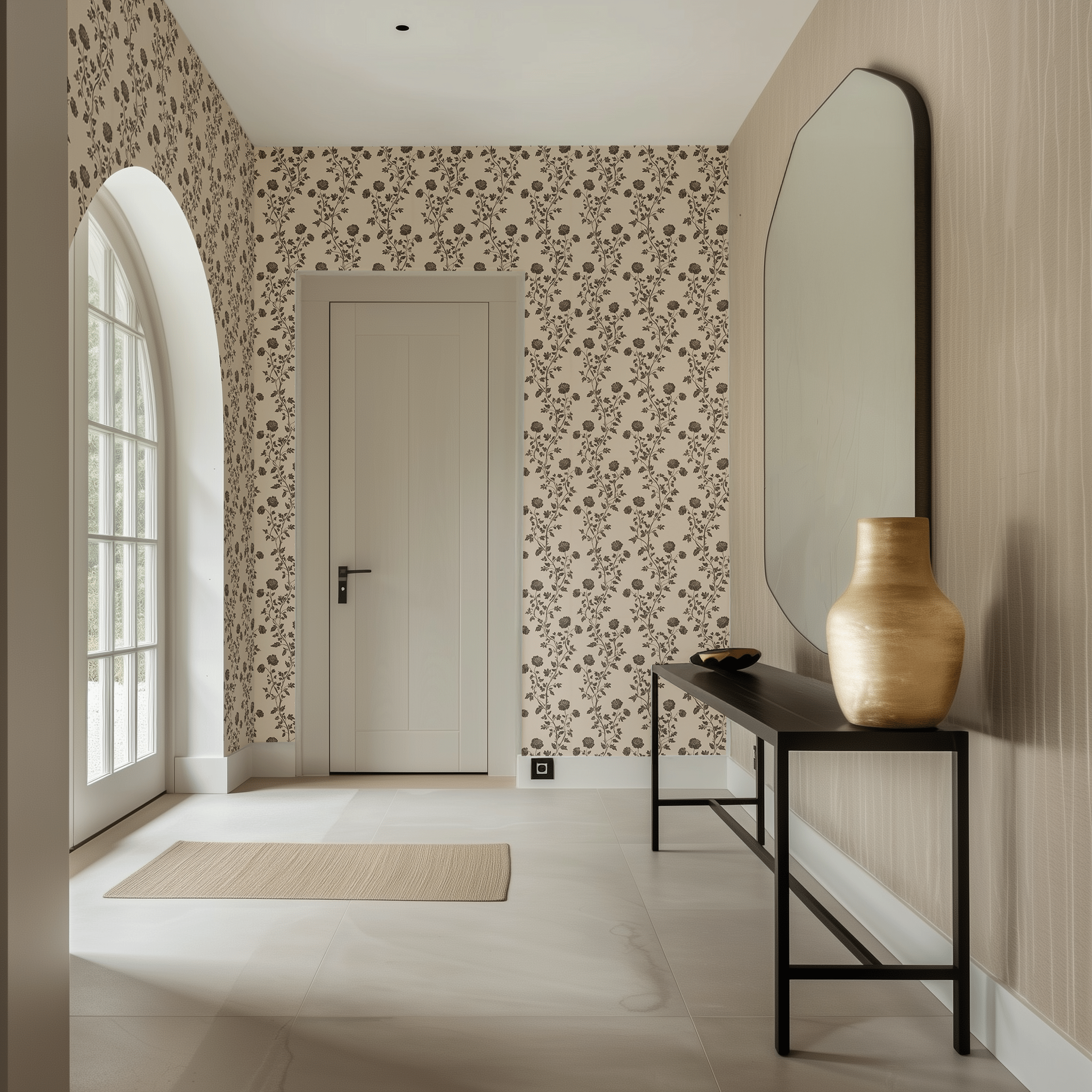 Camden Vine Wallpaper - Benton Lane Home - Painted Paper