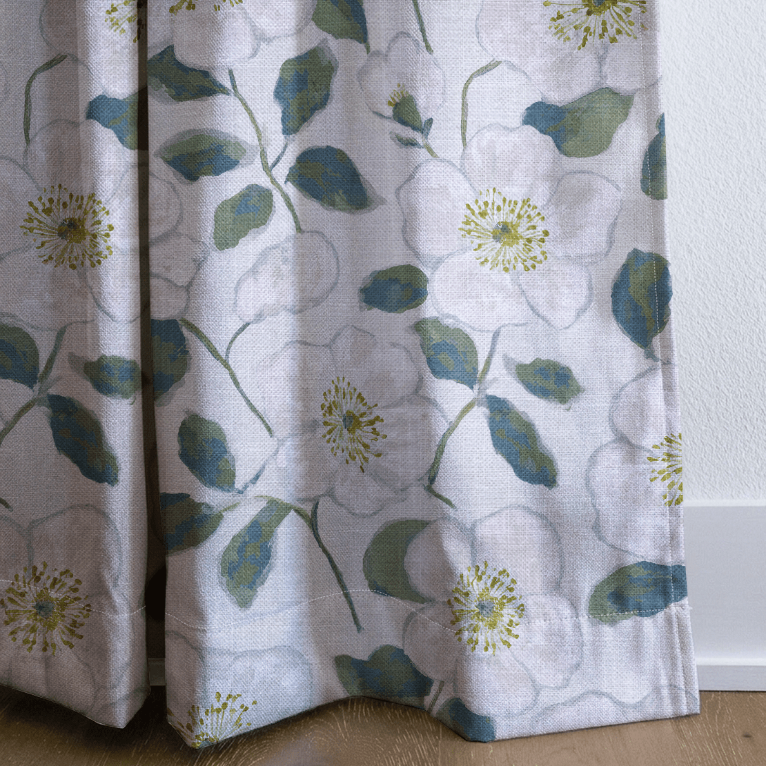 Camellia Coast - Drapery - Benton Lane Home - Lemon Park
