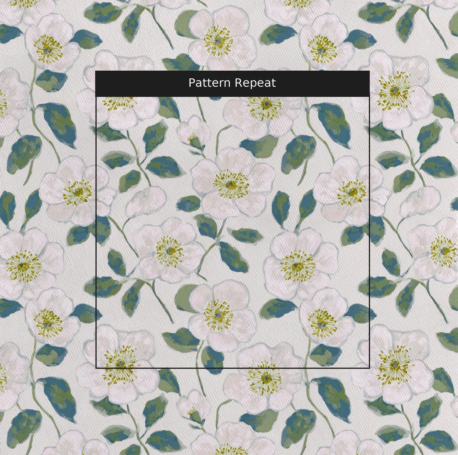 Camellia Coast - Fabric - Lemon Park
