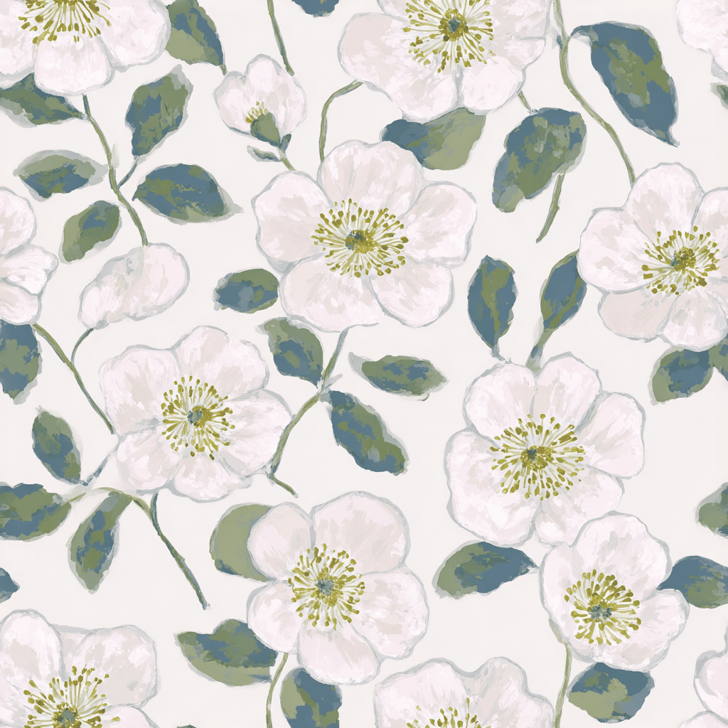 Camellia Coast Wallpaper - Lemon Park