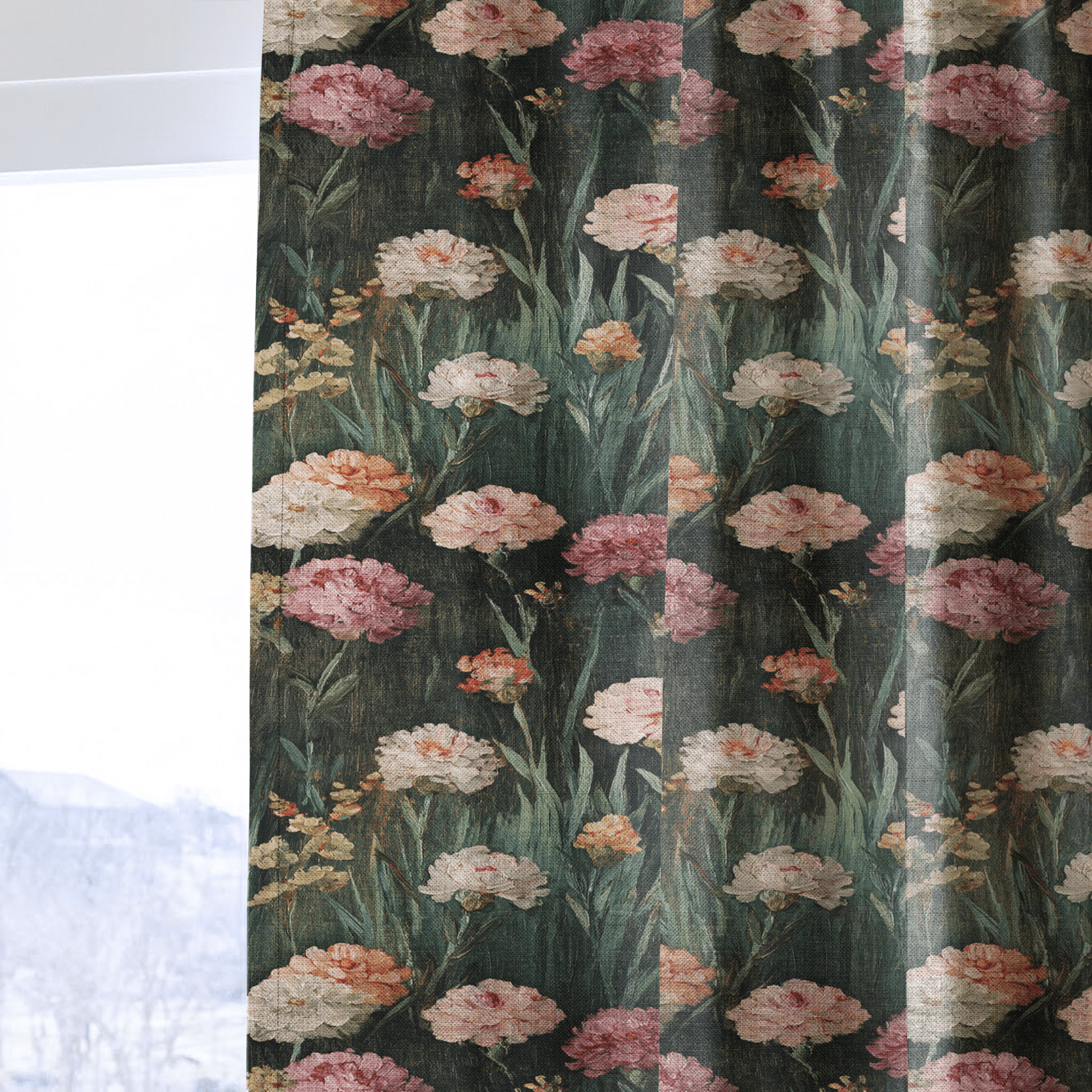 Camellia Grace - Drapery - Benton Lane Home - Lemon Park