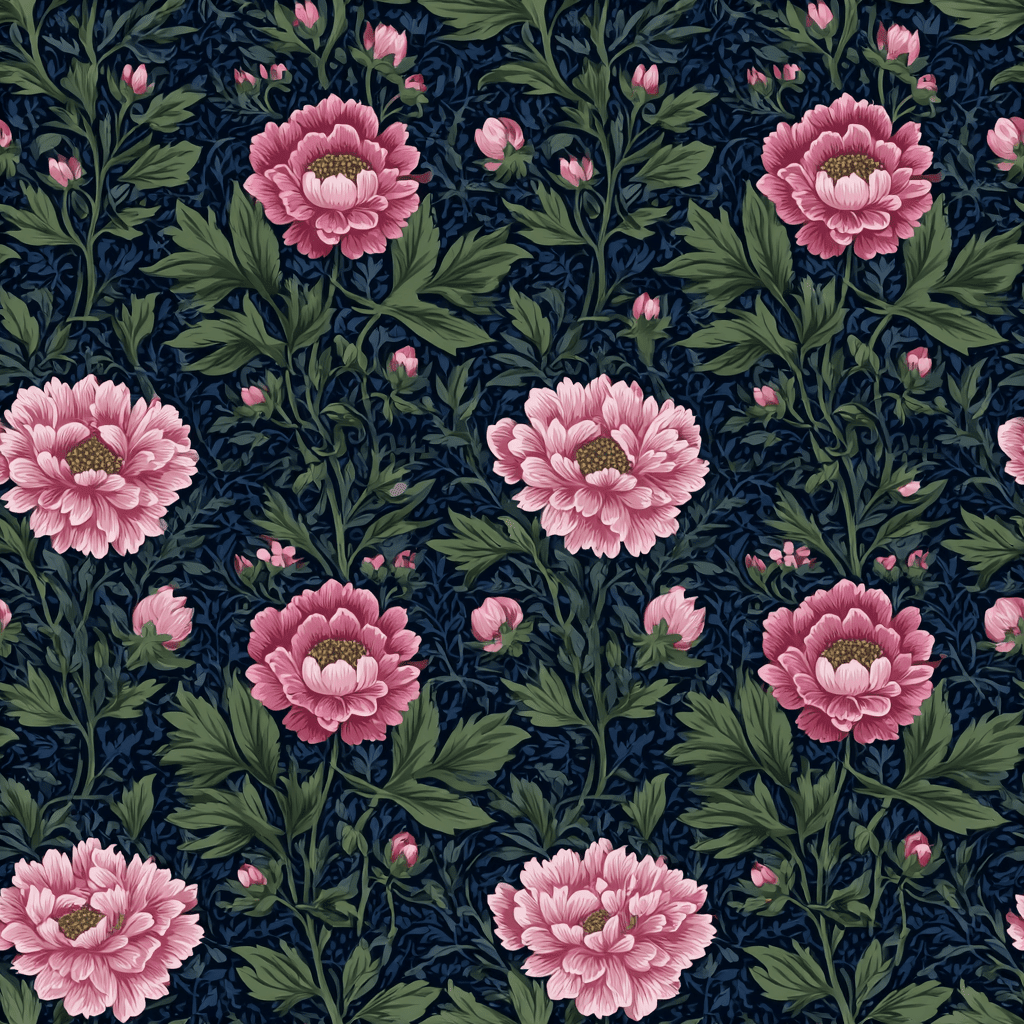 Camellia Vail Wallpaper - Benton Lane Home - Lemon Park