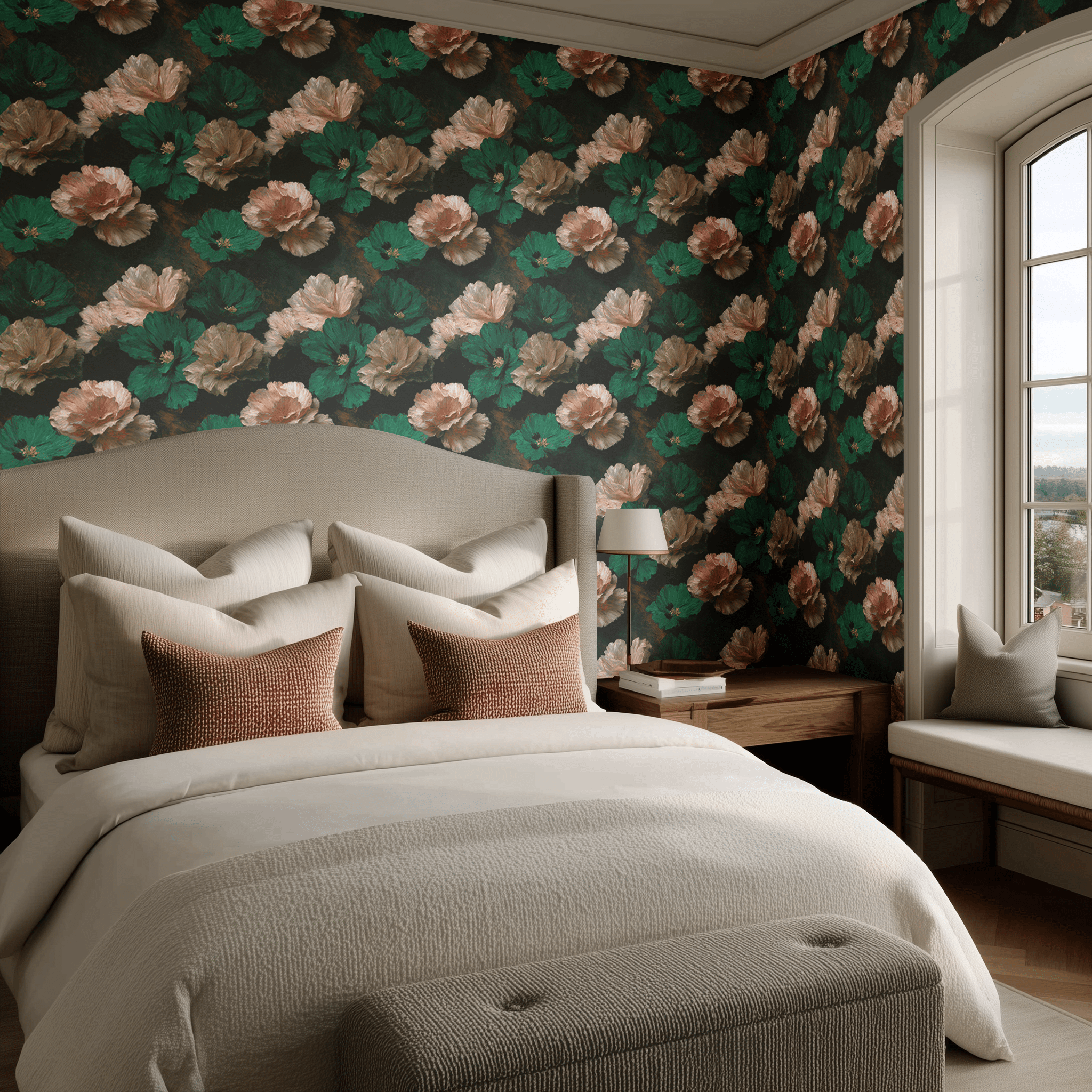Camille Wallpaper - Benton Lane Home - Painted Paper