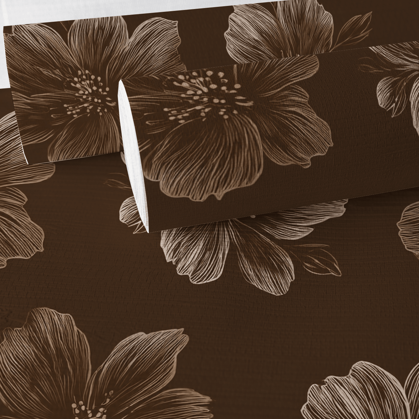 Cammie Faux Grasscloth Wallpaper - Painted Paper