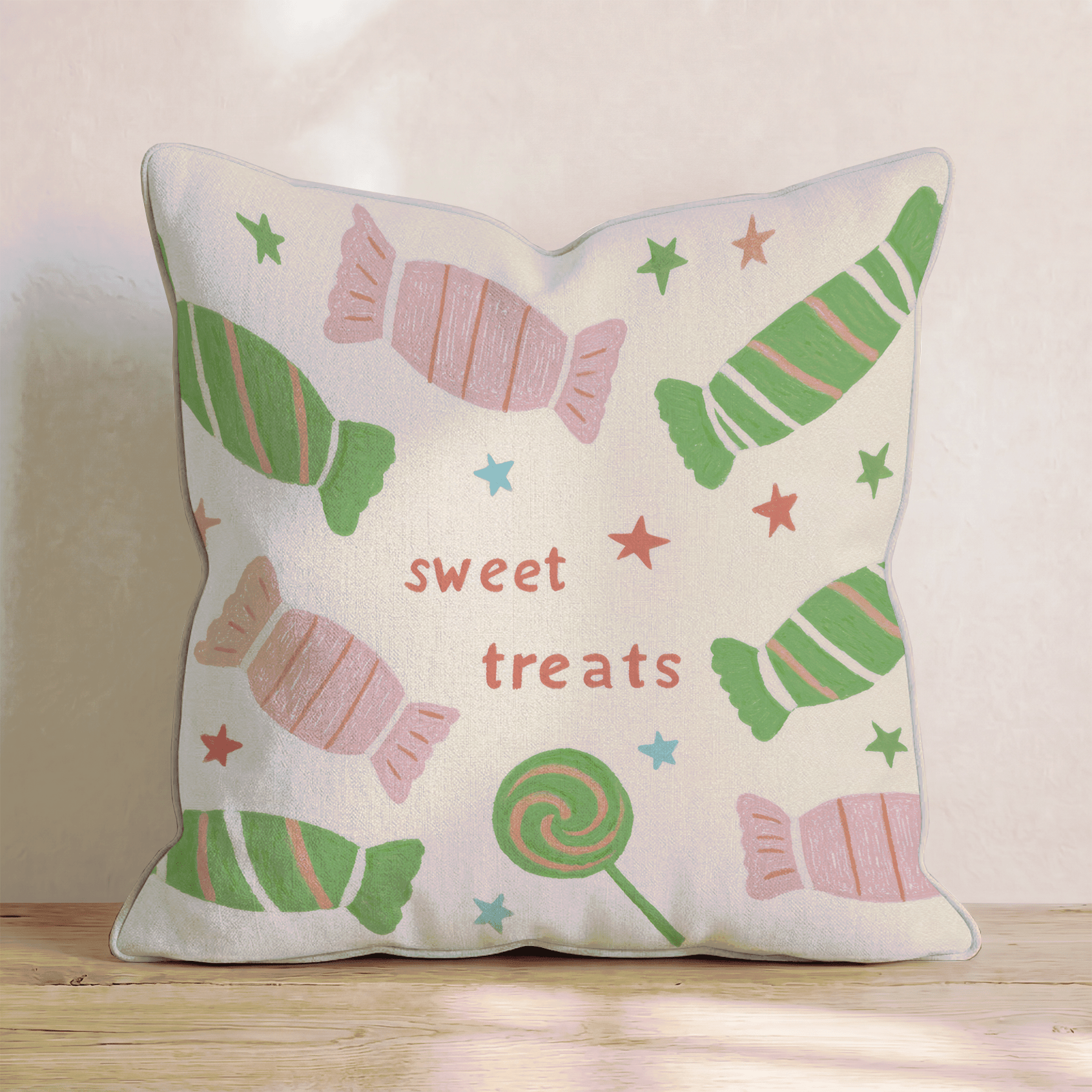 Candy Throw Pillow - Benton Lane Home - Hillcroft Home