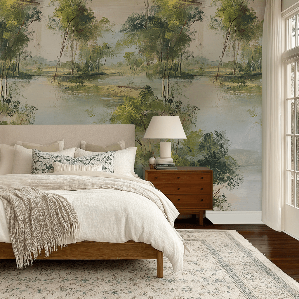 Canopy House - Wall Mural - Benton Lane Home - Lemon Park